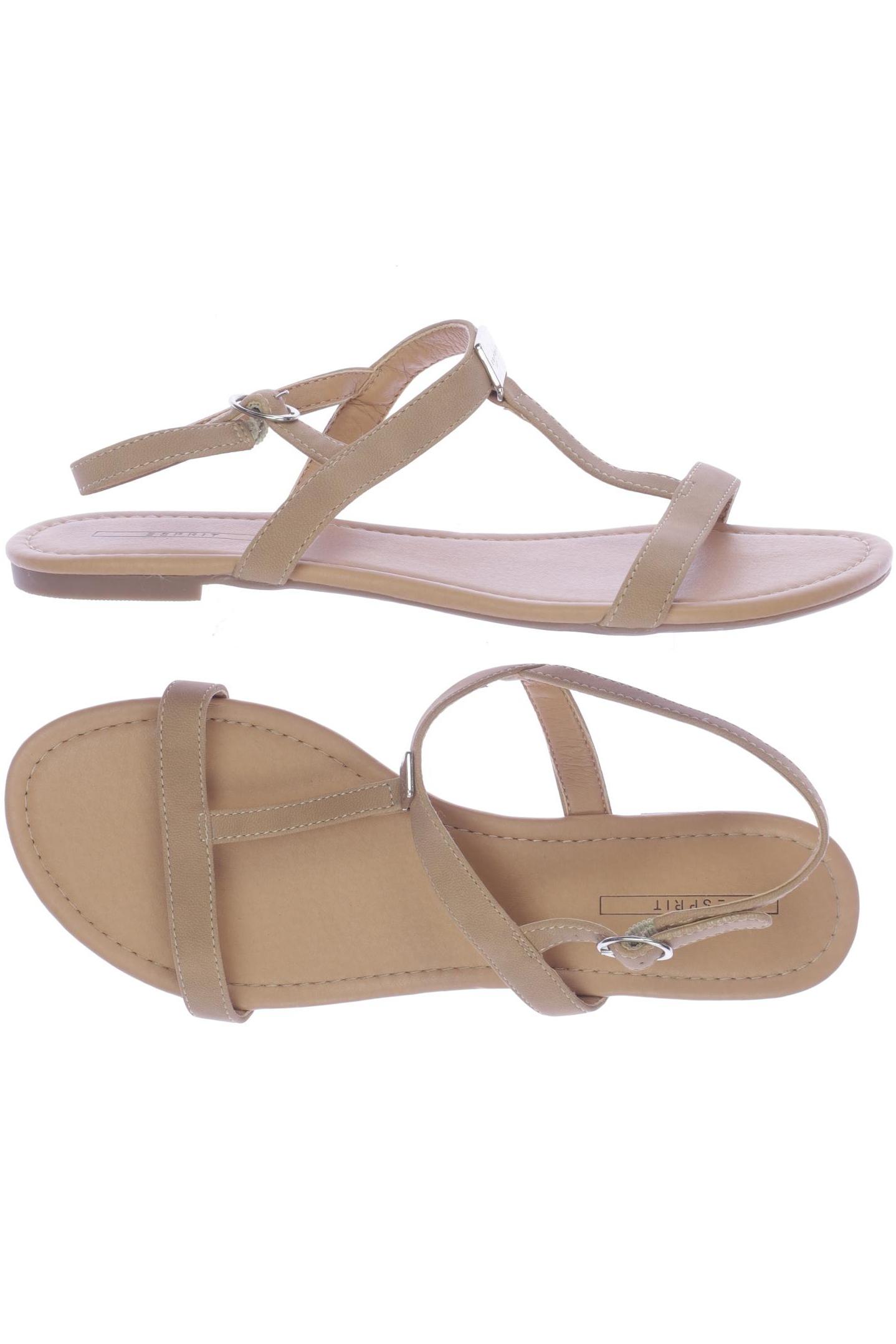 

Esprit Damen Sandale, beige, Gr. 41