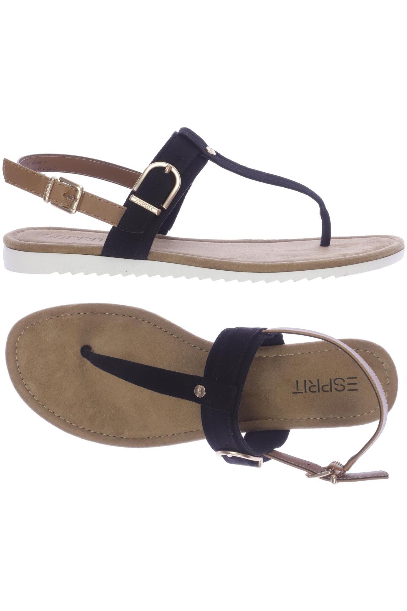 

Esprit Damen Sandale, schwarz, Gr. 41