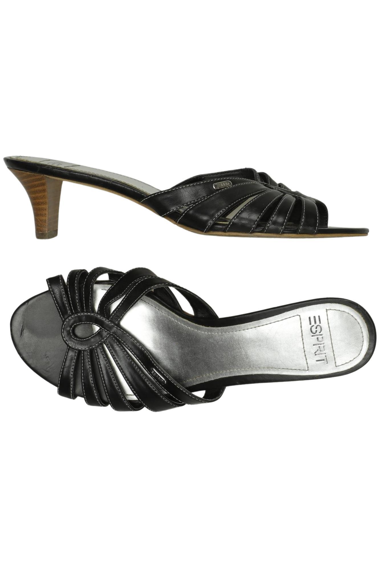 

Esprit Damen Sandale, schwarz, Gr. 39