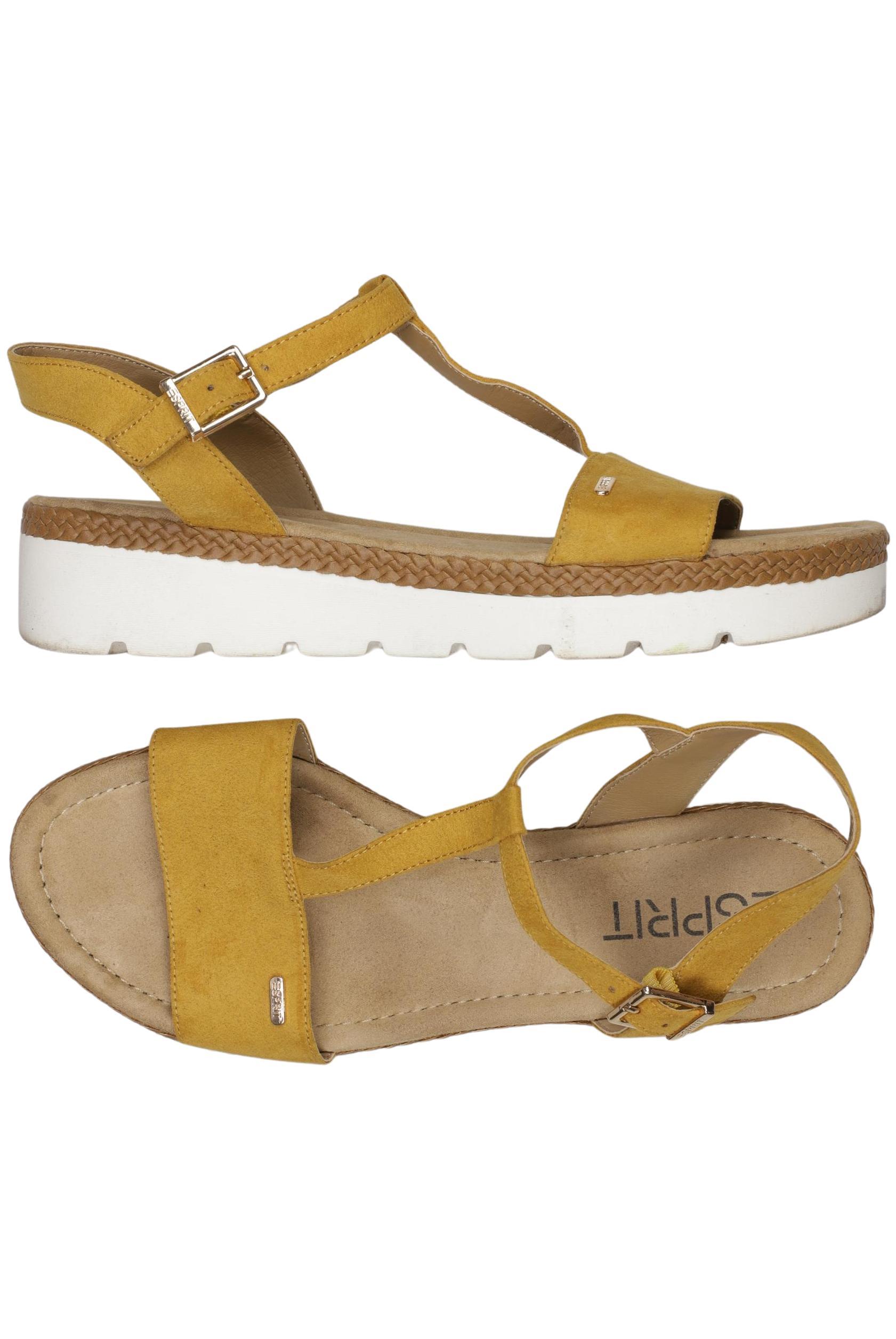 

Esprit Damen Sandale, gelb, Gr. 41