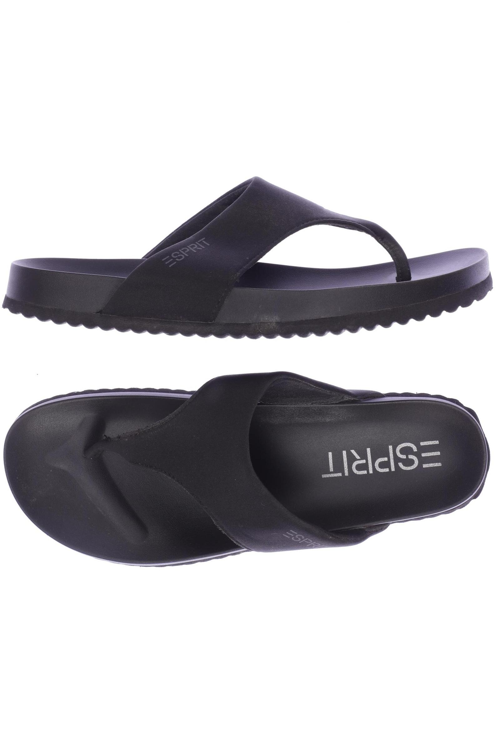 

Esprit Damen Sandale, schwarz, Gr. 39