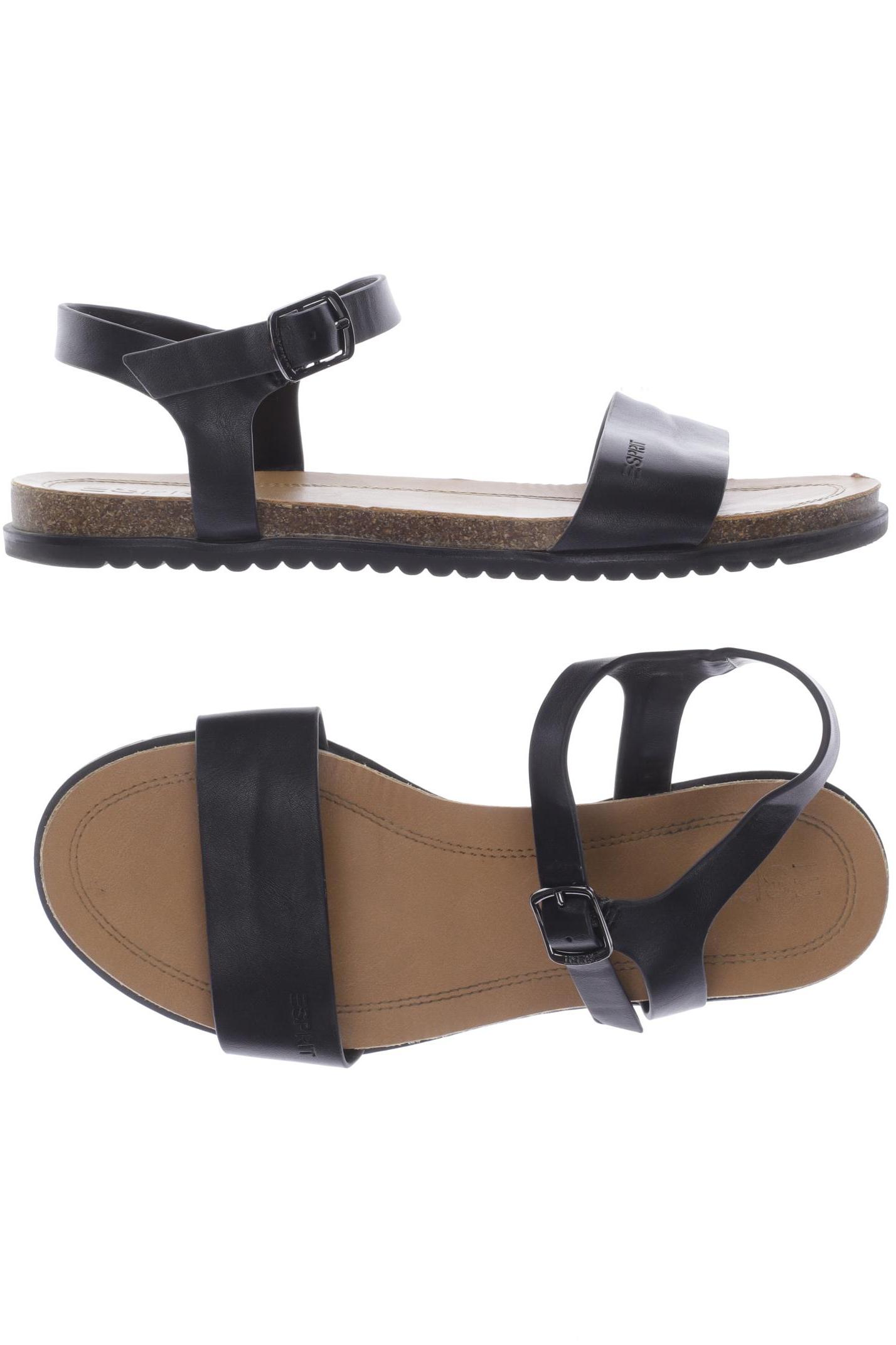 

Esprit Damen Sandale, schwarz