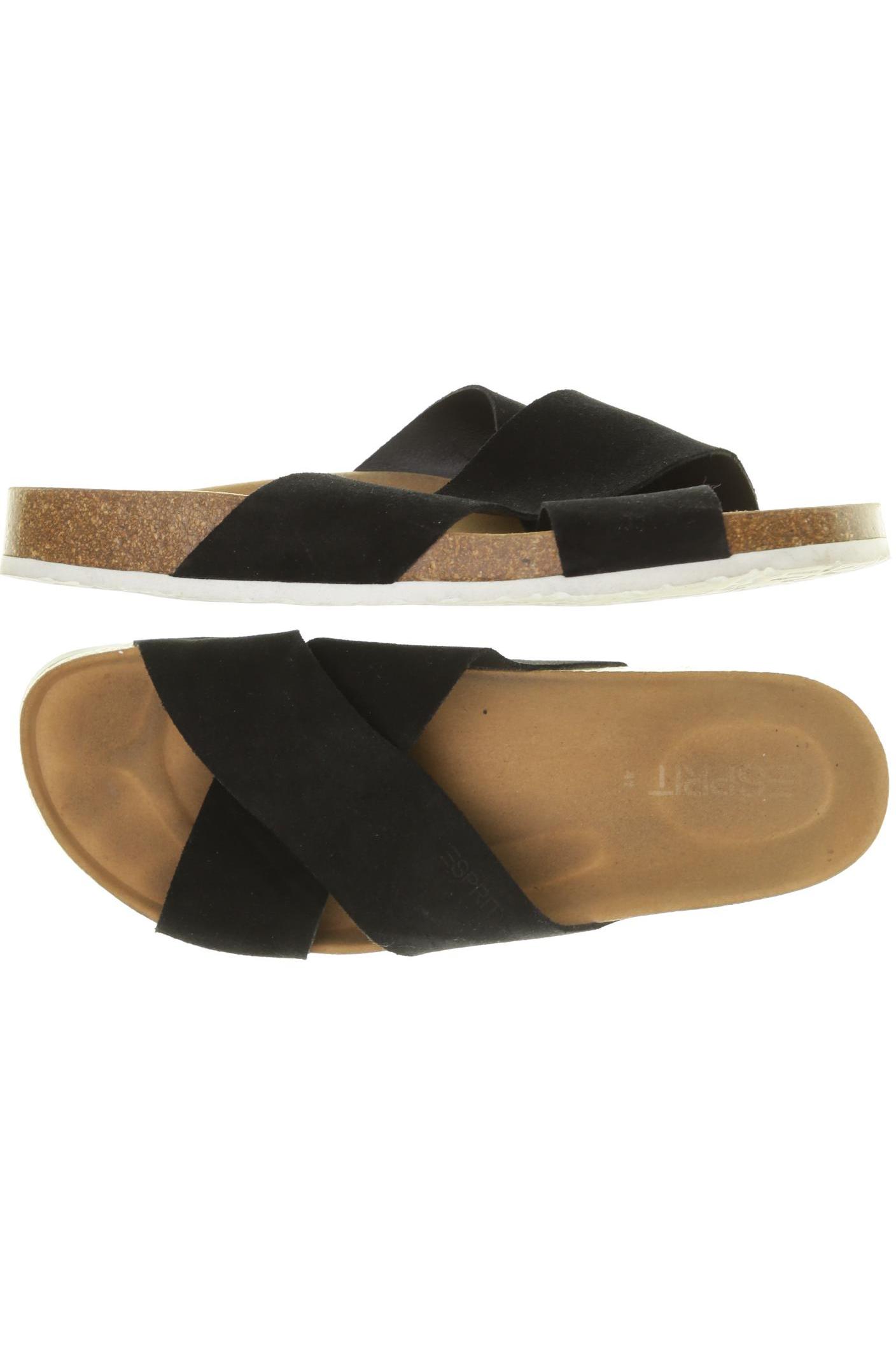 

Esprit Damen Sandale, schwarz, Gr. 41