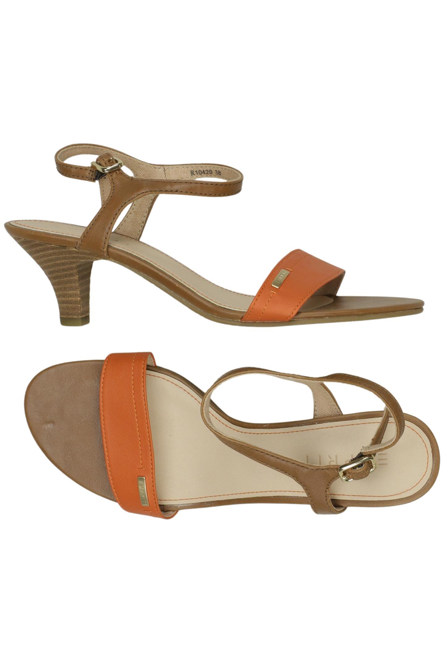 

Esprit Damen Sandale, orange, Gr. 38