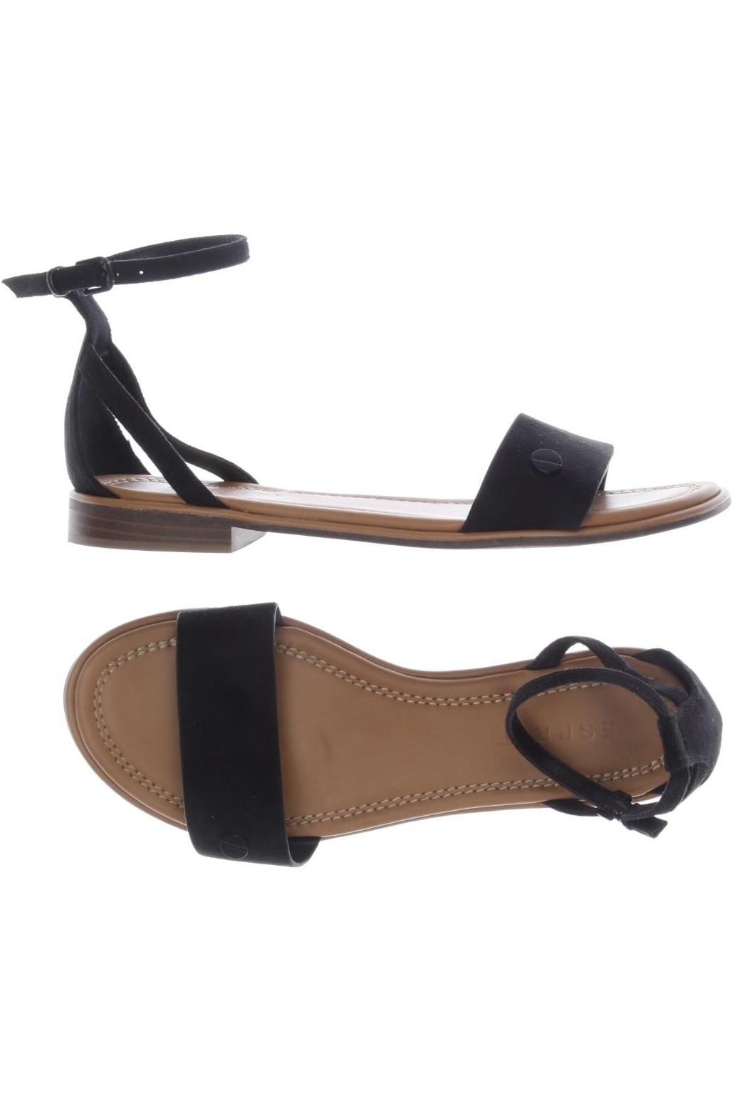 

Esprit Damen Sandale, schwarz, Gr. 38