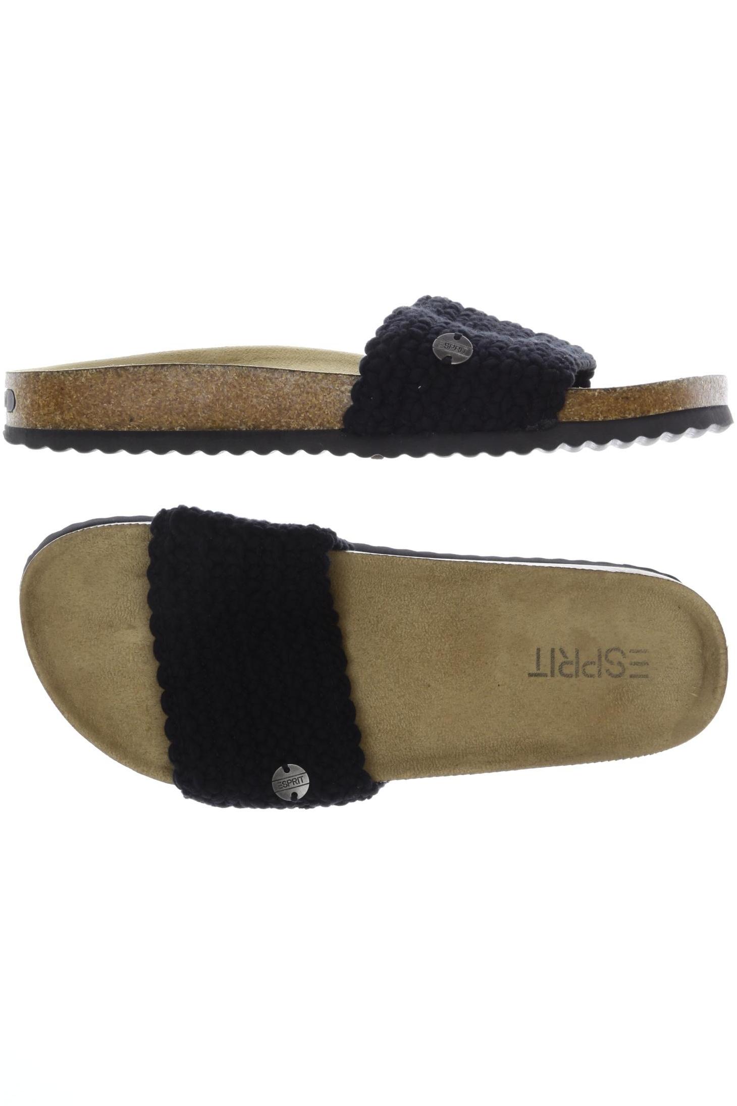 

Esprit Damen Sandale, schwarz, Gr. 39