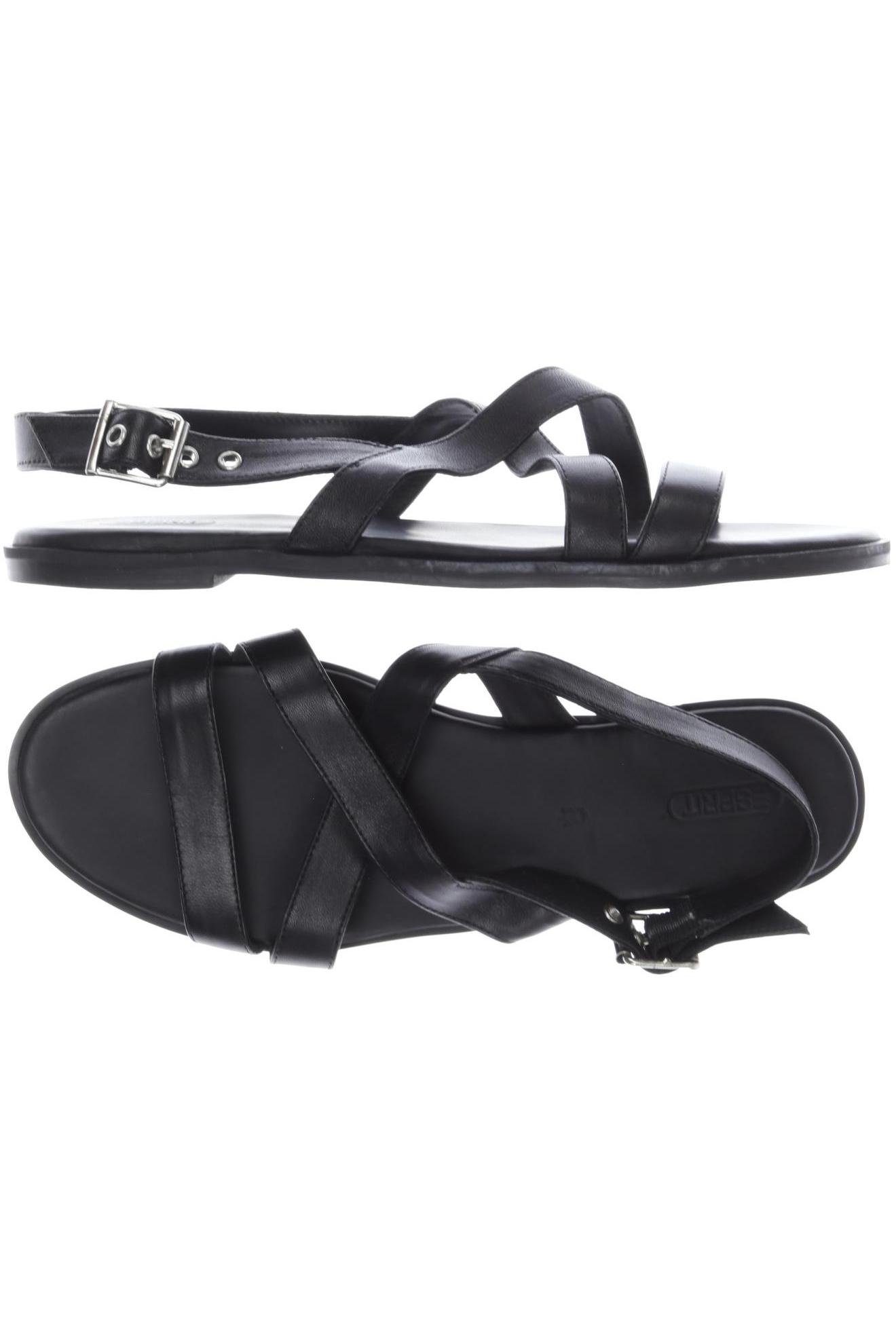 

Esprit Damen Sandale, schwarz, Gr. 39
