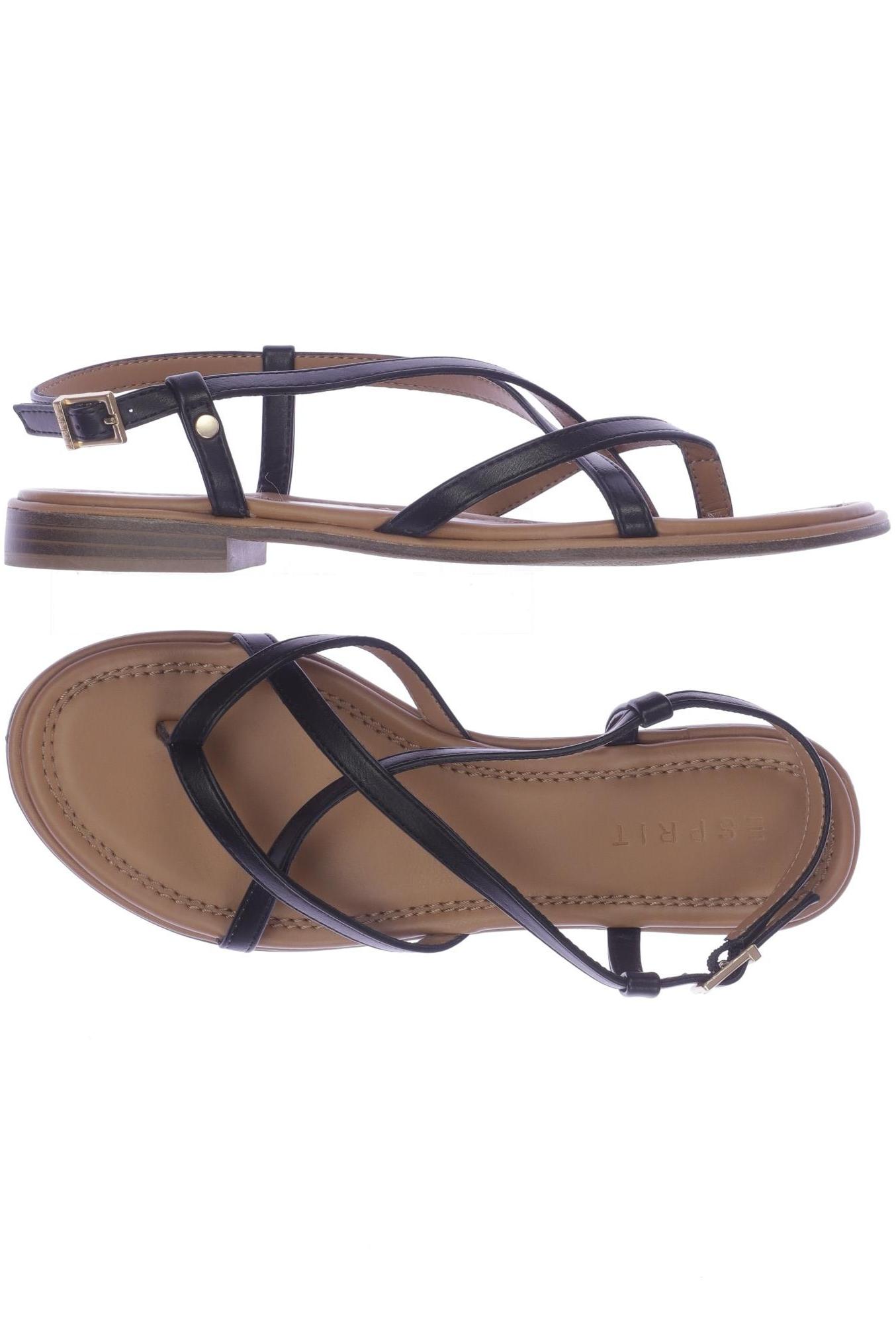 

Esprit Damen Sandale, schwarz, Gr. 39