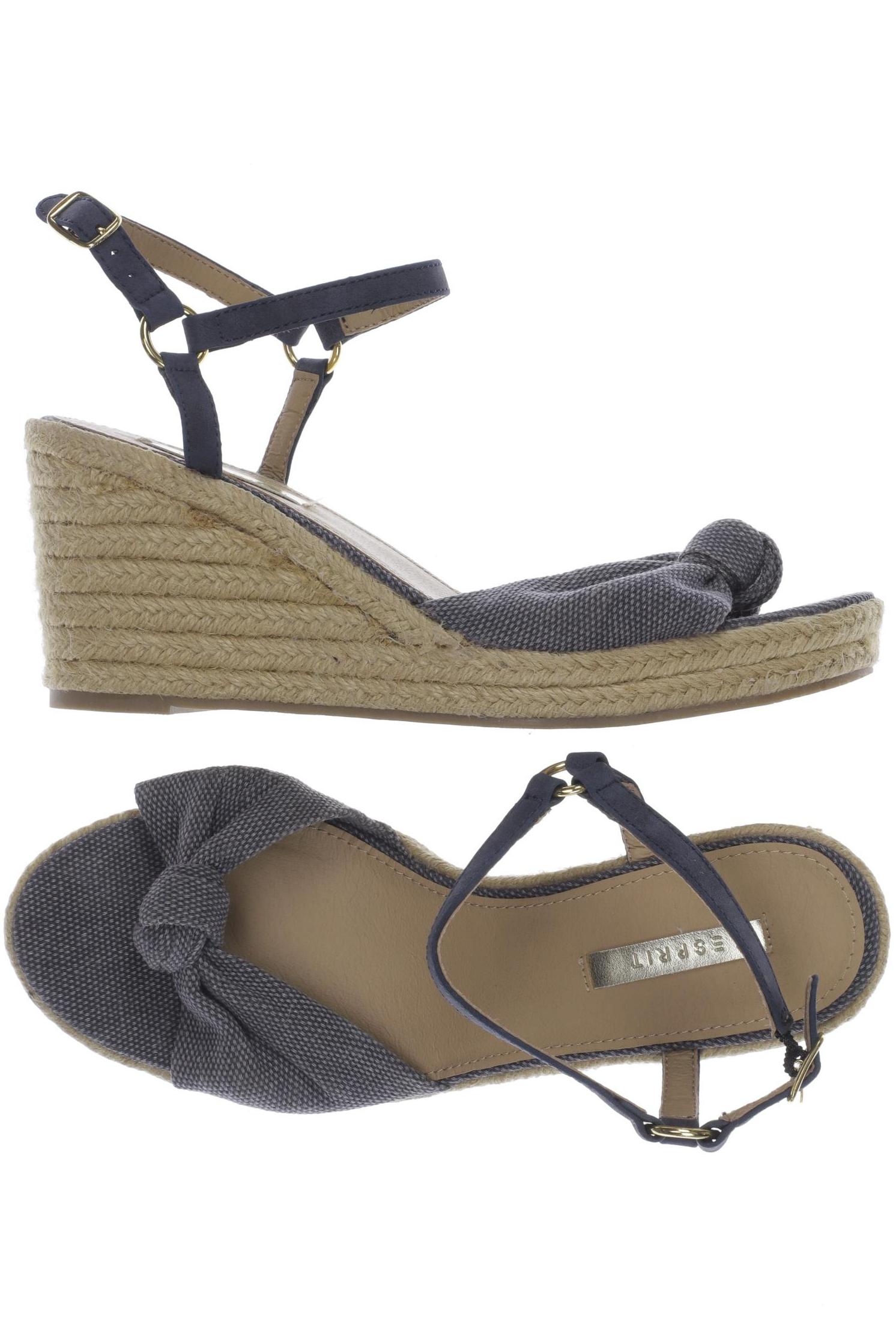 

Esprit Damen Sandale, blau, Gr. 39