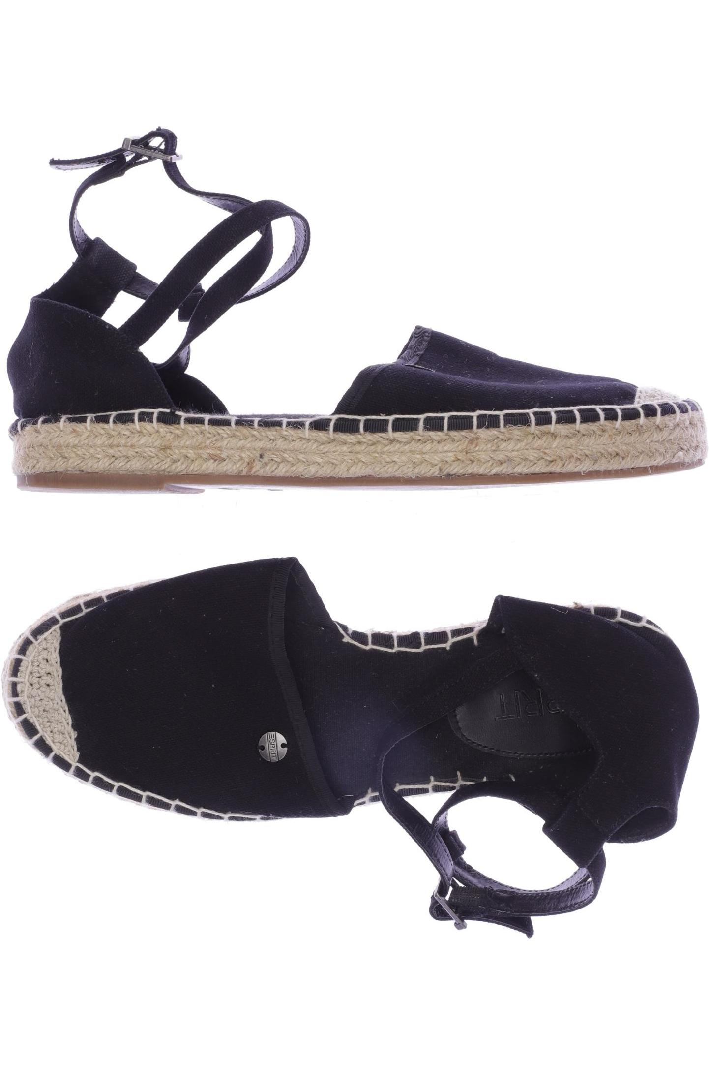 

Esprit Damen Sandale, schwarz, Gr. 38