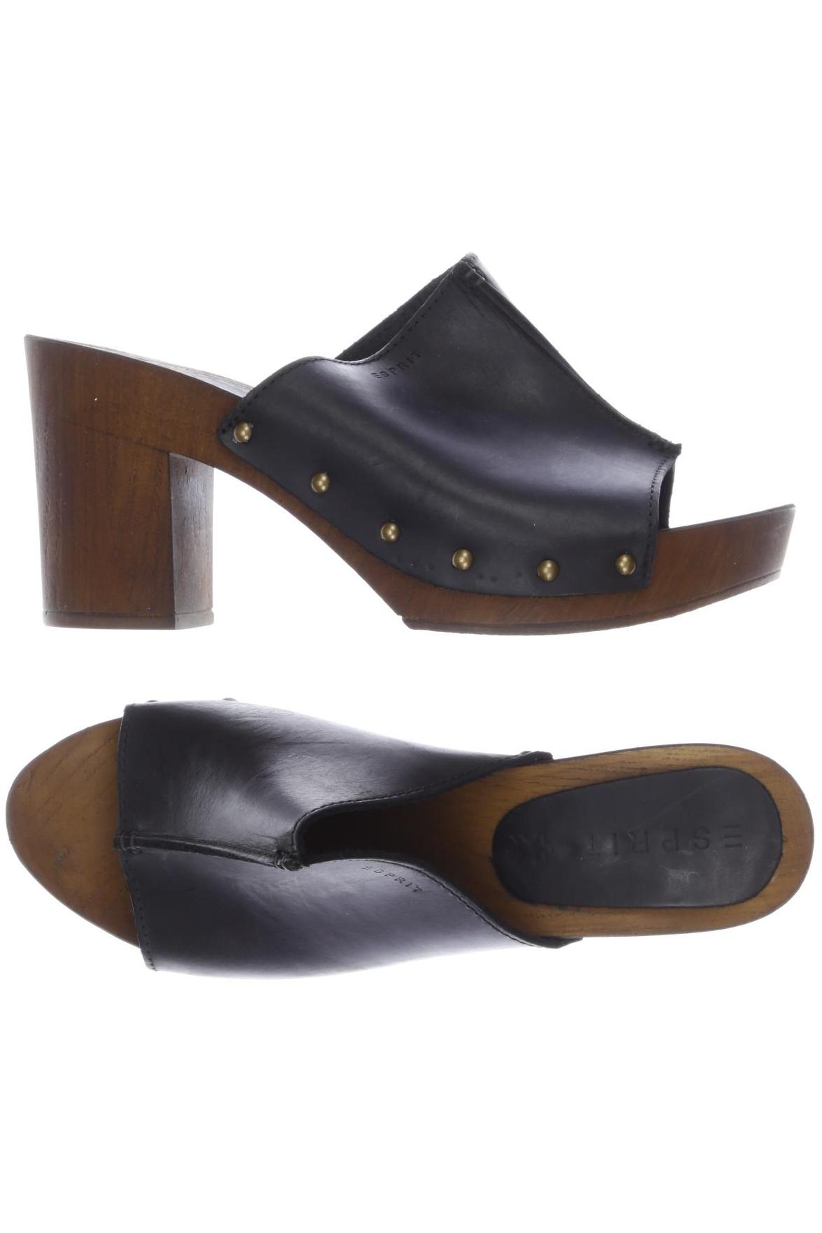 

Esprit Damen Sandale, schwarz, Gr. 40
