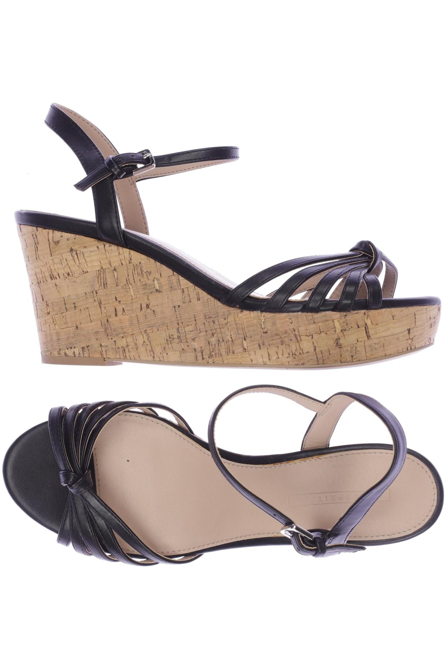 

Esprit Damen Sandale, schwarz, Gr. 40
