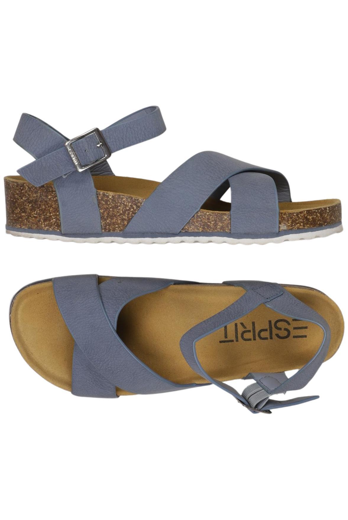 

Esprit Damen Sandale, blau, Gr. 37
