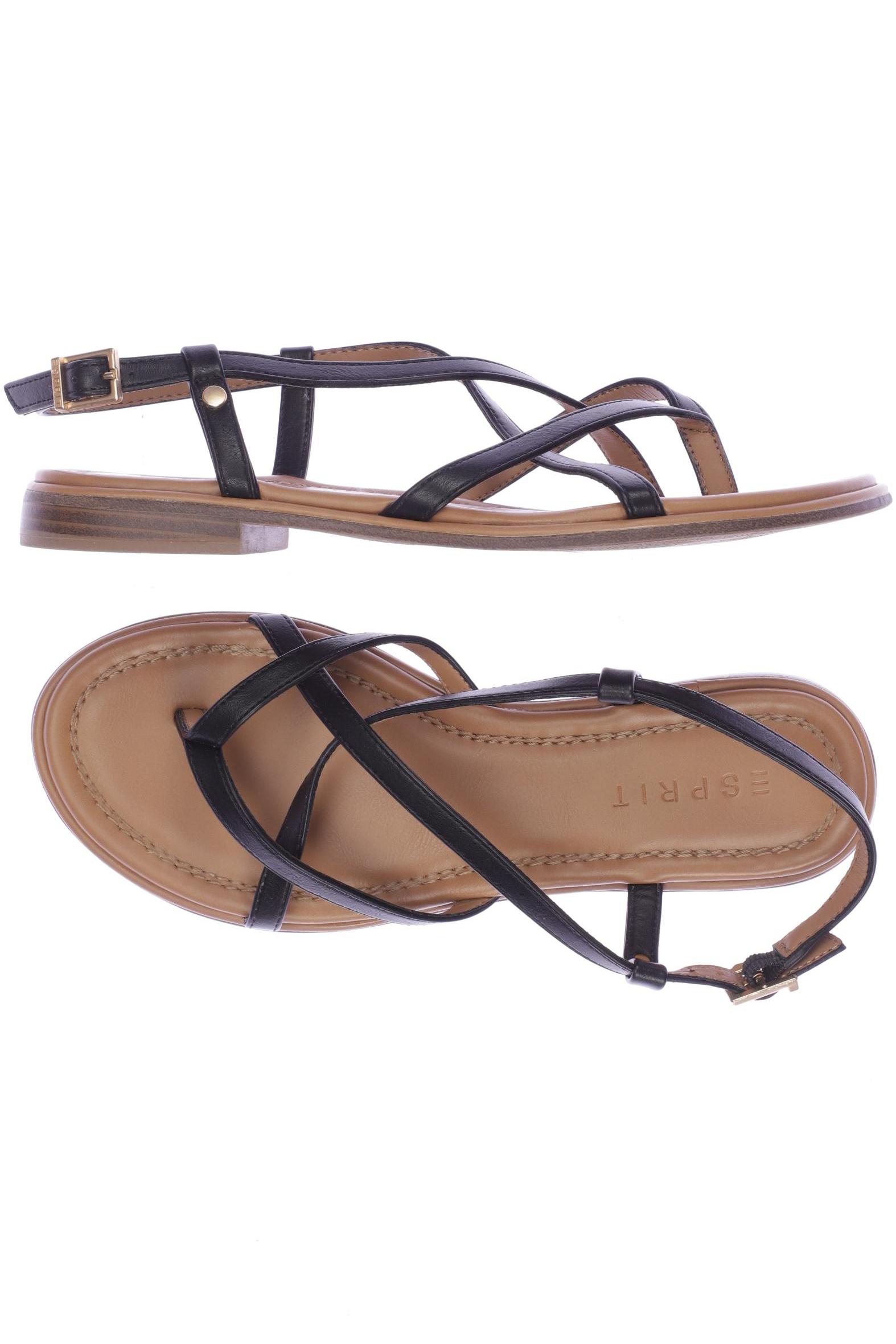 

Esprit Damen Sandale, schwarz, Gr. 37