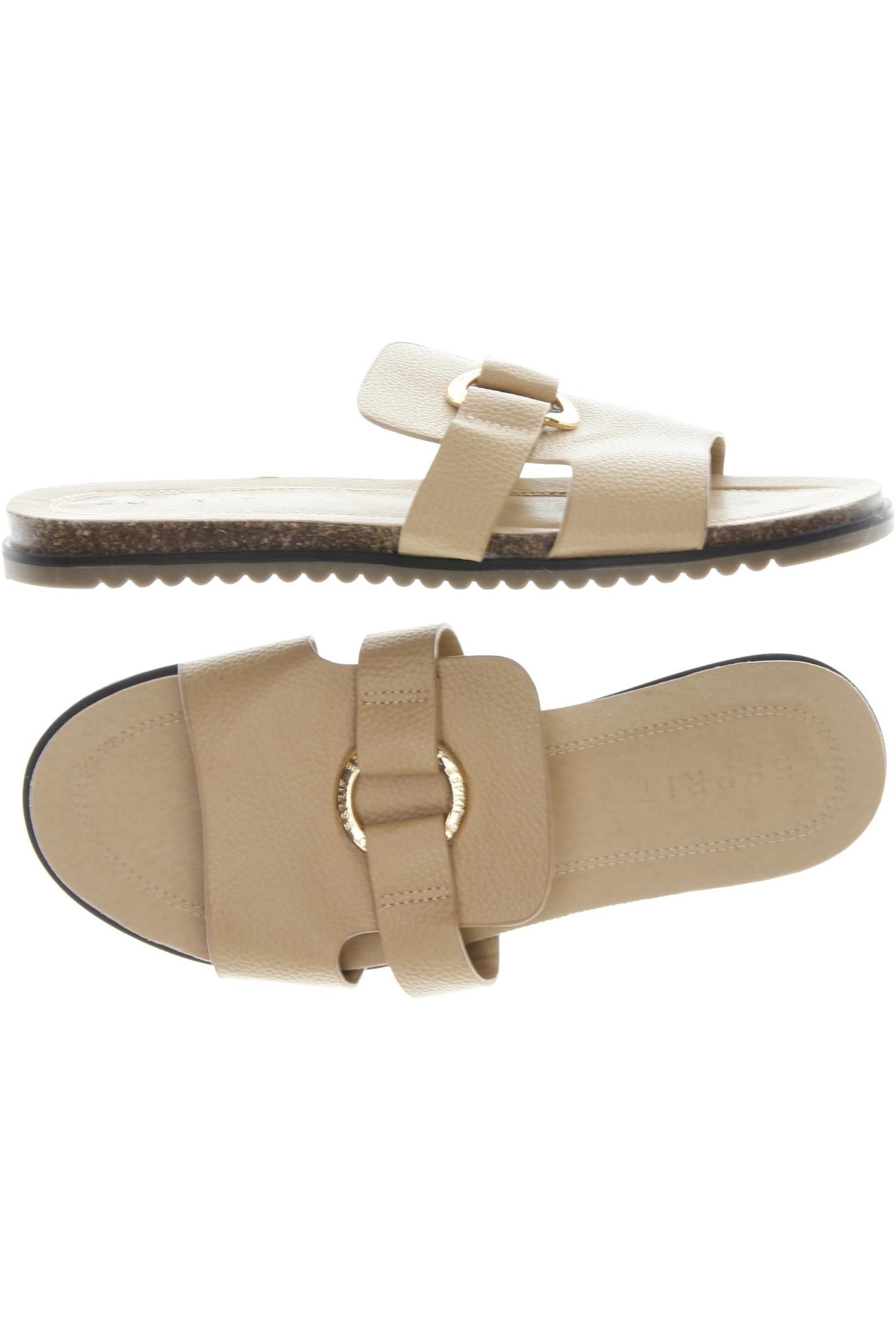 

Esprit Damen Sandale, beige, Gr. 38
