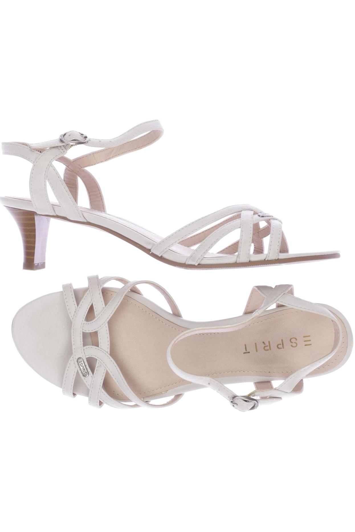 

Esprit Damen Sandale, weiß, Gr. 38