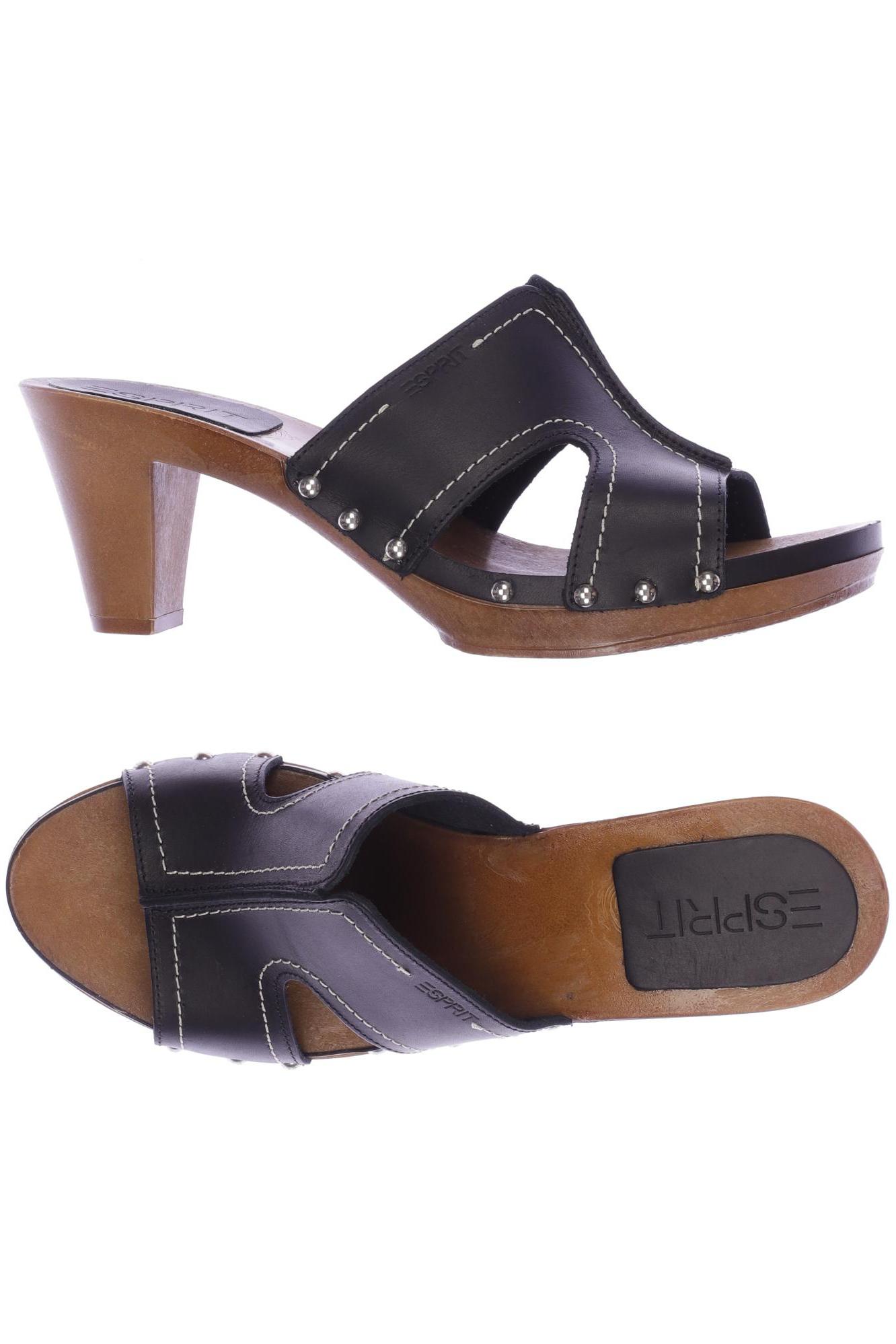 

Esprit Damen Sandale, schwarz, Gr. 41