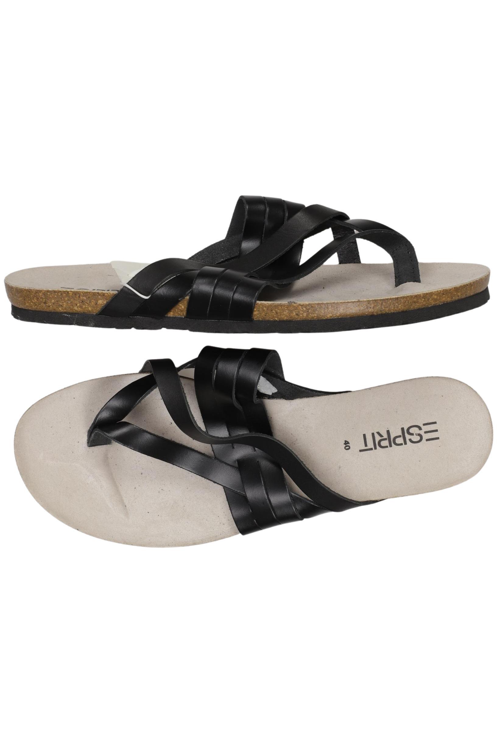 

Esprit Damen Sandale, schwarz, Gr. 40