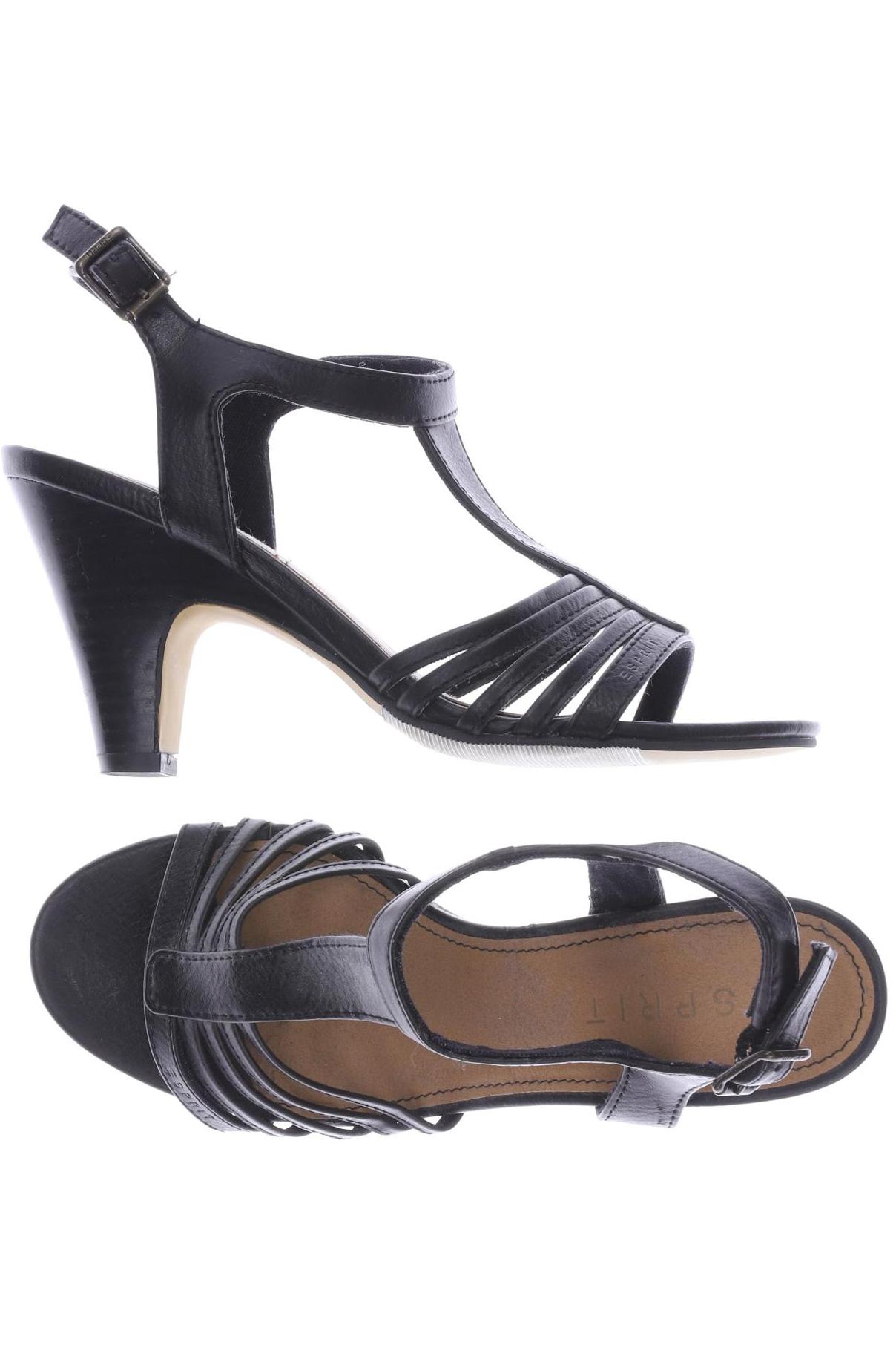 

Esprit Damen Sandale, schwarz, Gr. 36
