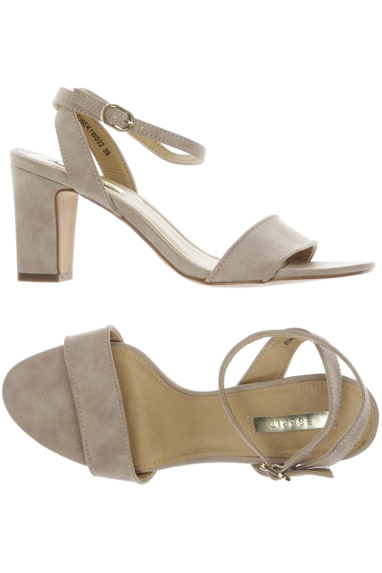 

Esprit Damen Sandale, beige, Gr. 39