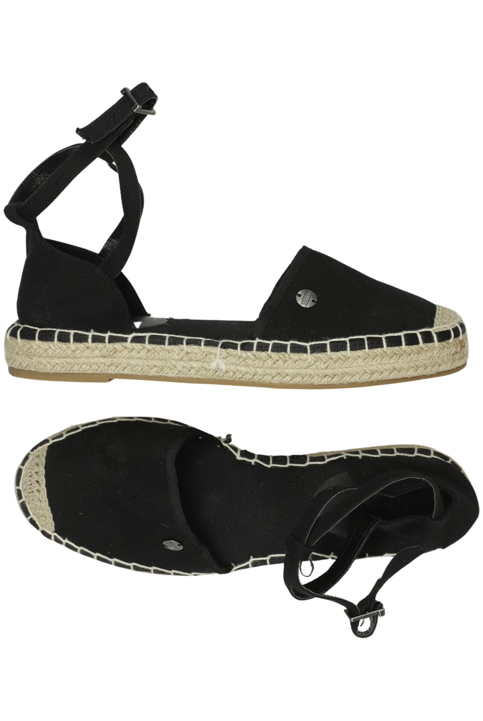 

Esprit Damen Sandale, schwarz, Gr. 39