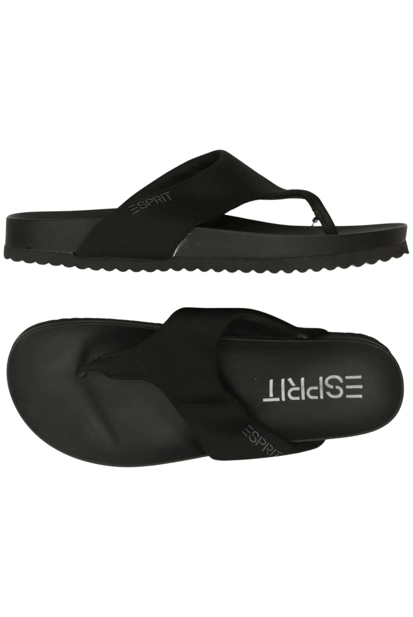 

Esprit Damen Sandale, schwarz, Gr. 38