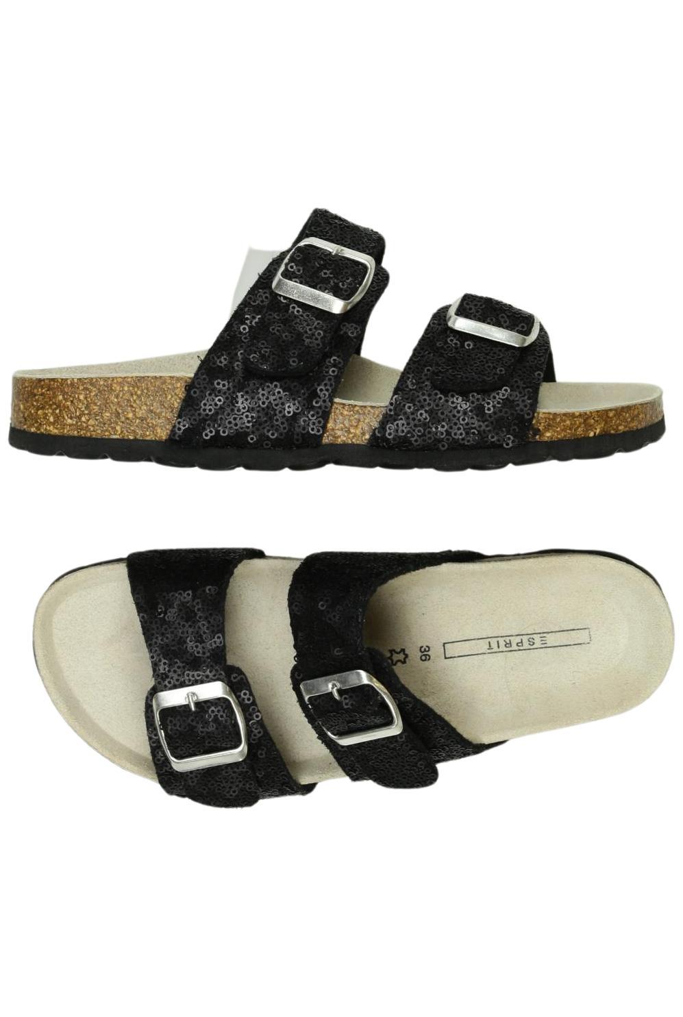 

Esprit Damen Sandale, schwarz, Gr. 36