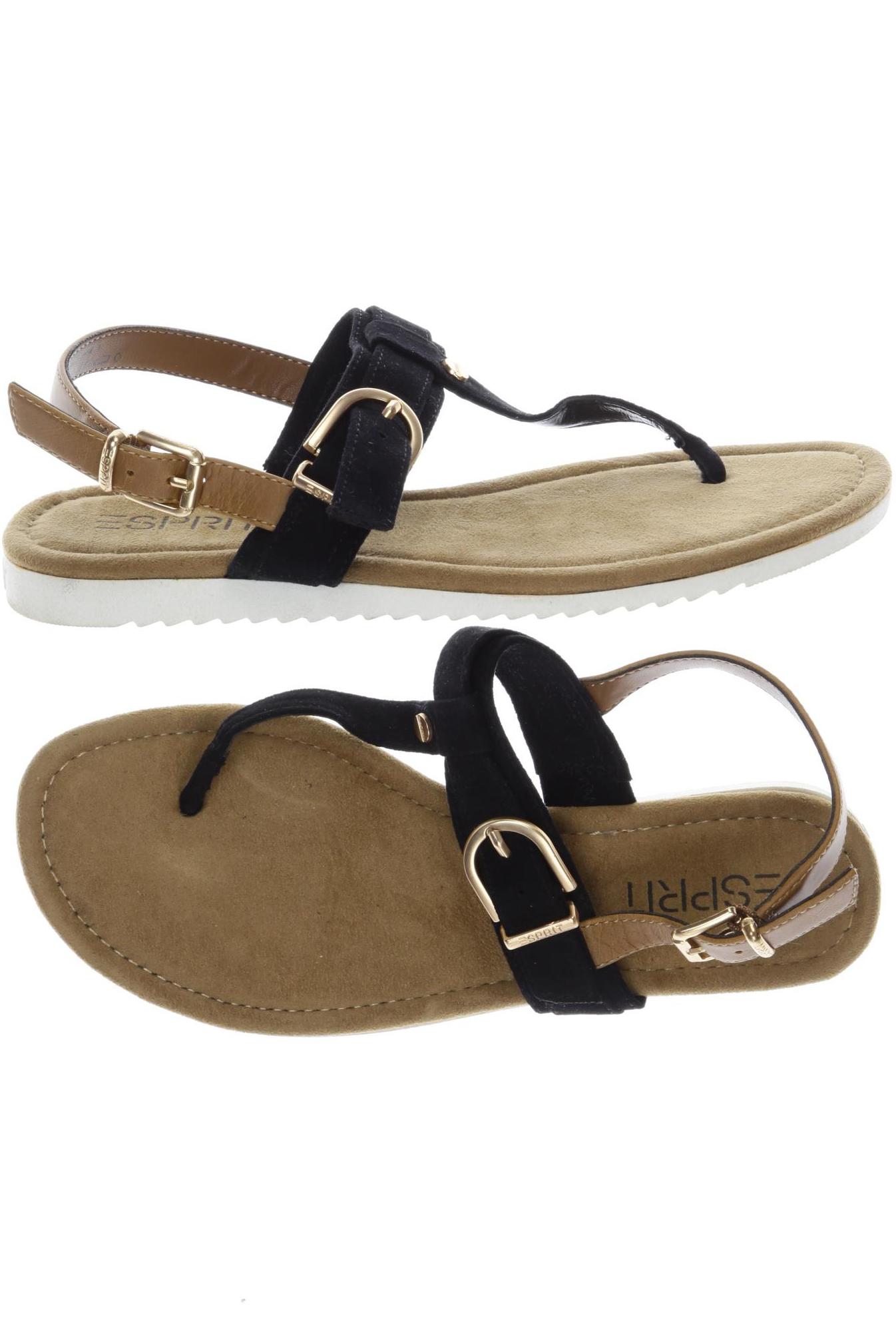 

Esprit Damen Sandale, schwarz, Gr. 36