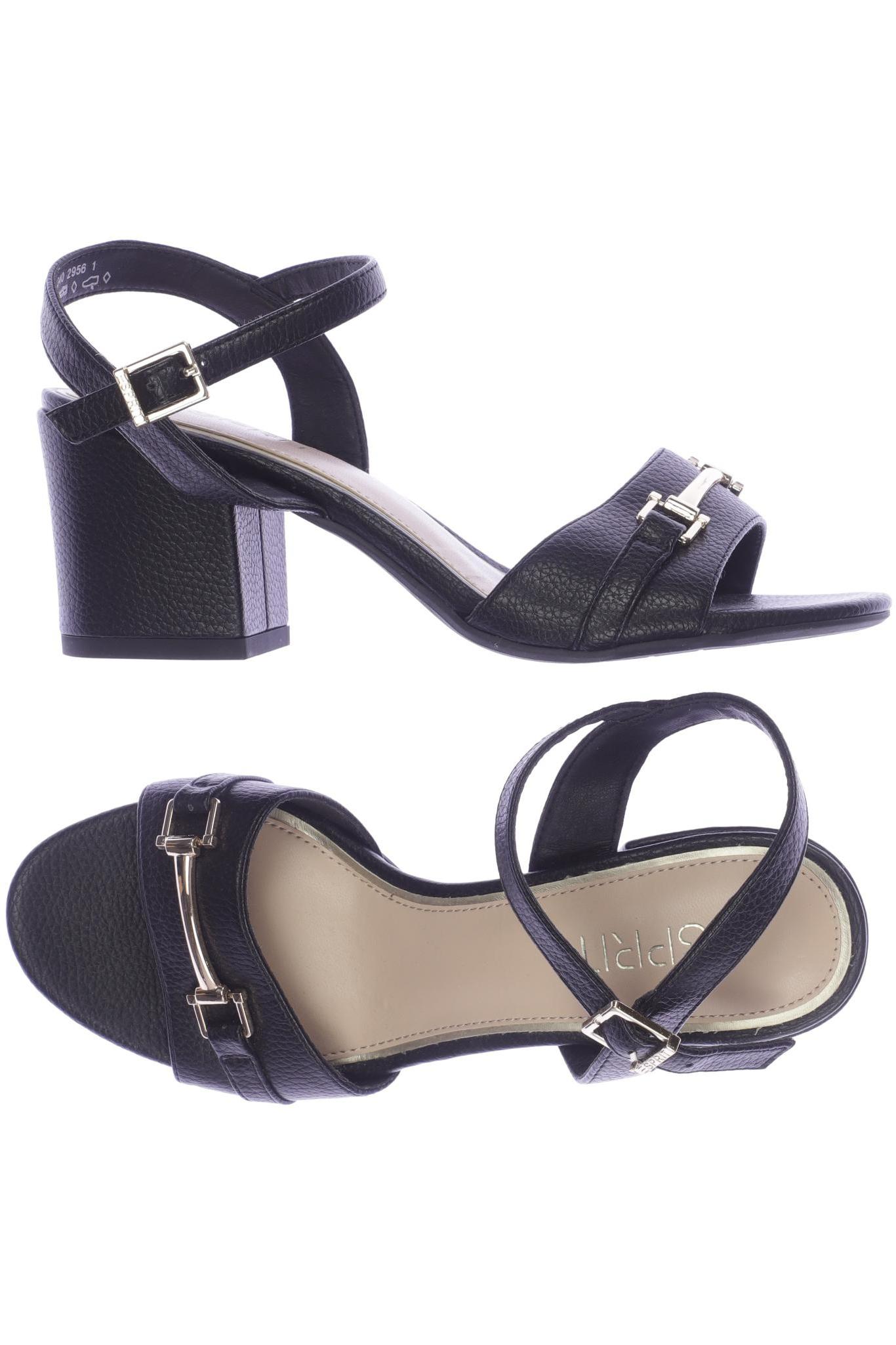 

Esprit Damen Sandale, schwarz, Gr. 37