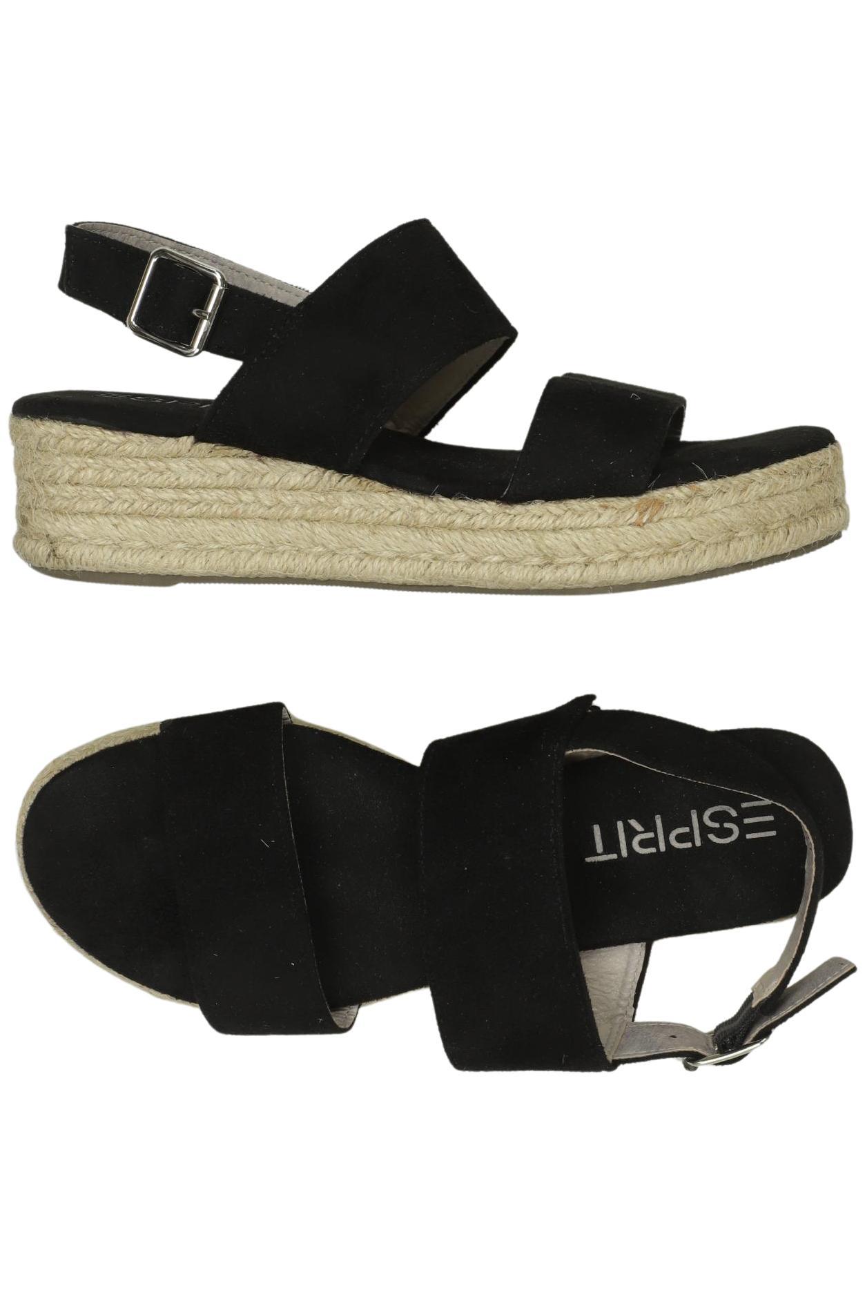 

Esprit Damen Sandale, schwarz, Gr. 37