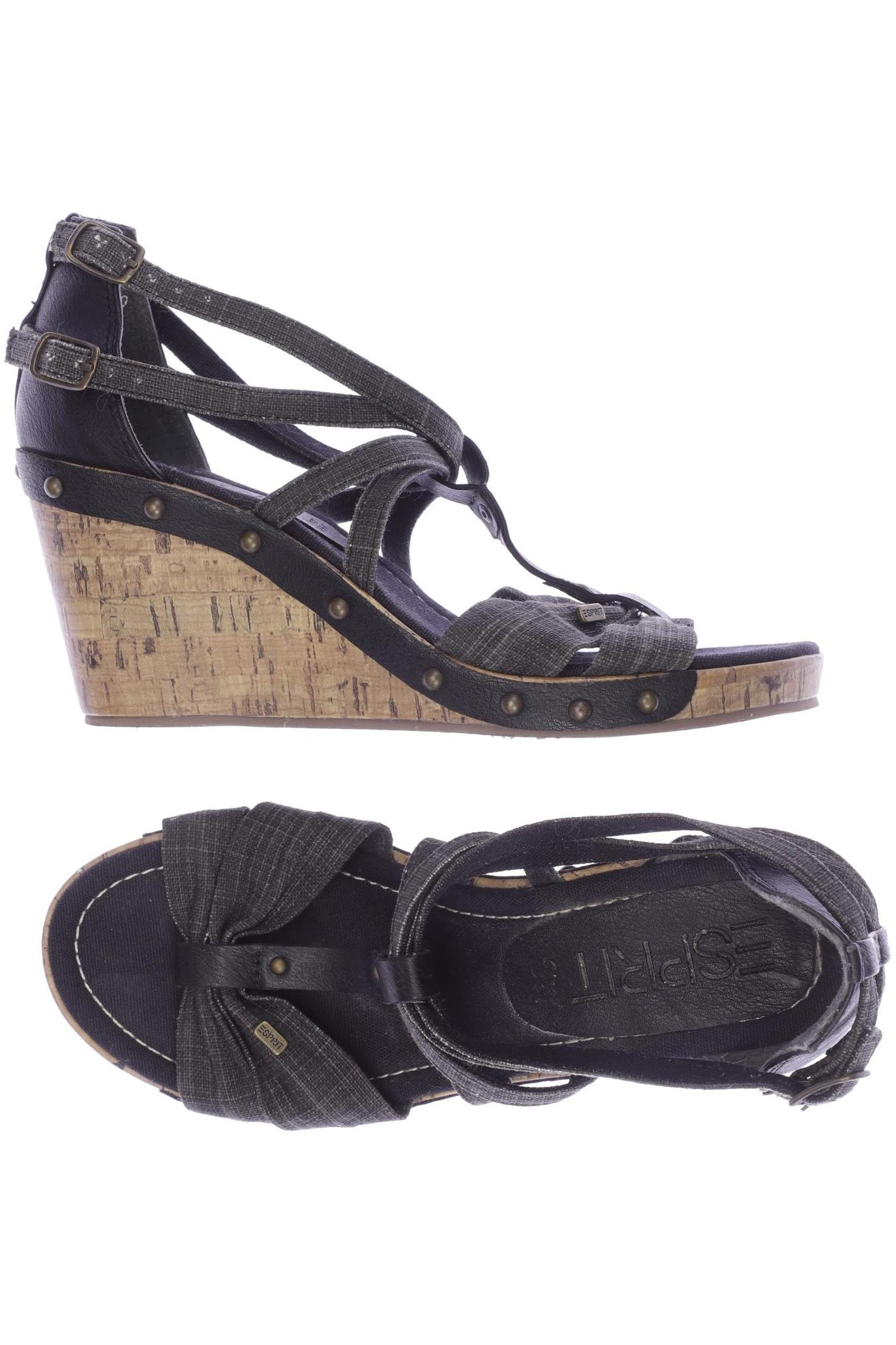 

Esprit Damen Sandale, grau, Gr. 36
