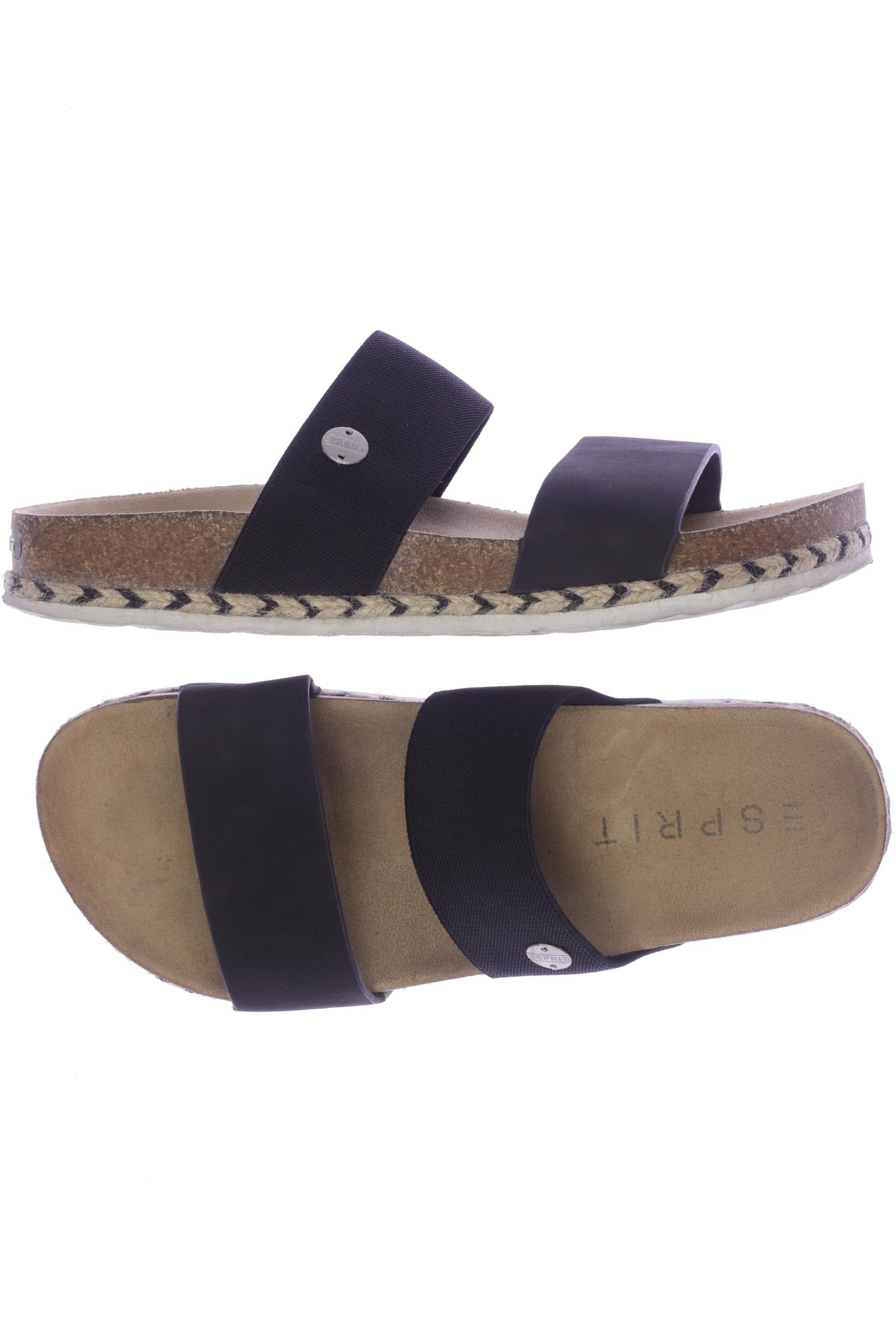

Esprit Damen Sandale, schwarz, Gr. 39