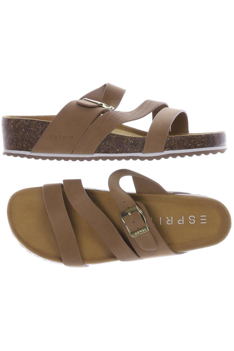 

Esprit Damen Sandale, beige, Gr. 38