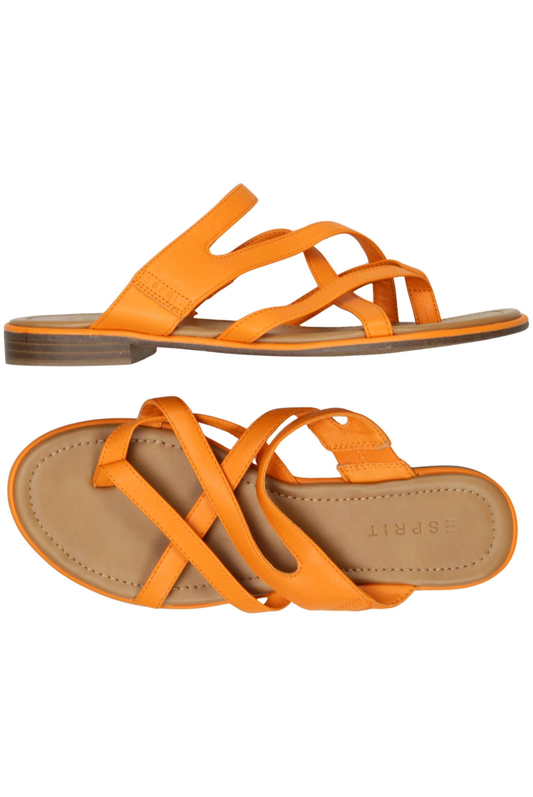 

Esprit Damen Sandale, orange, Gr. 40