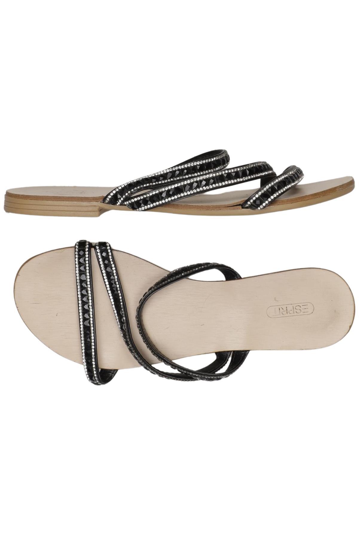 

Esprit Damen Sandale, schwarz, Gr. 38