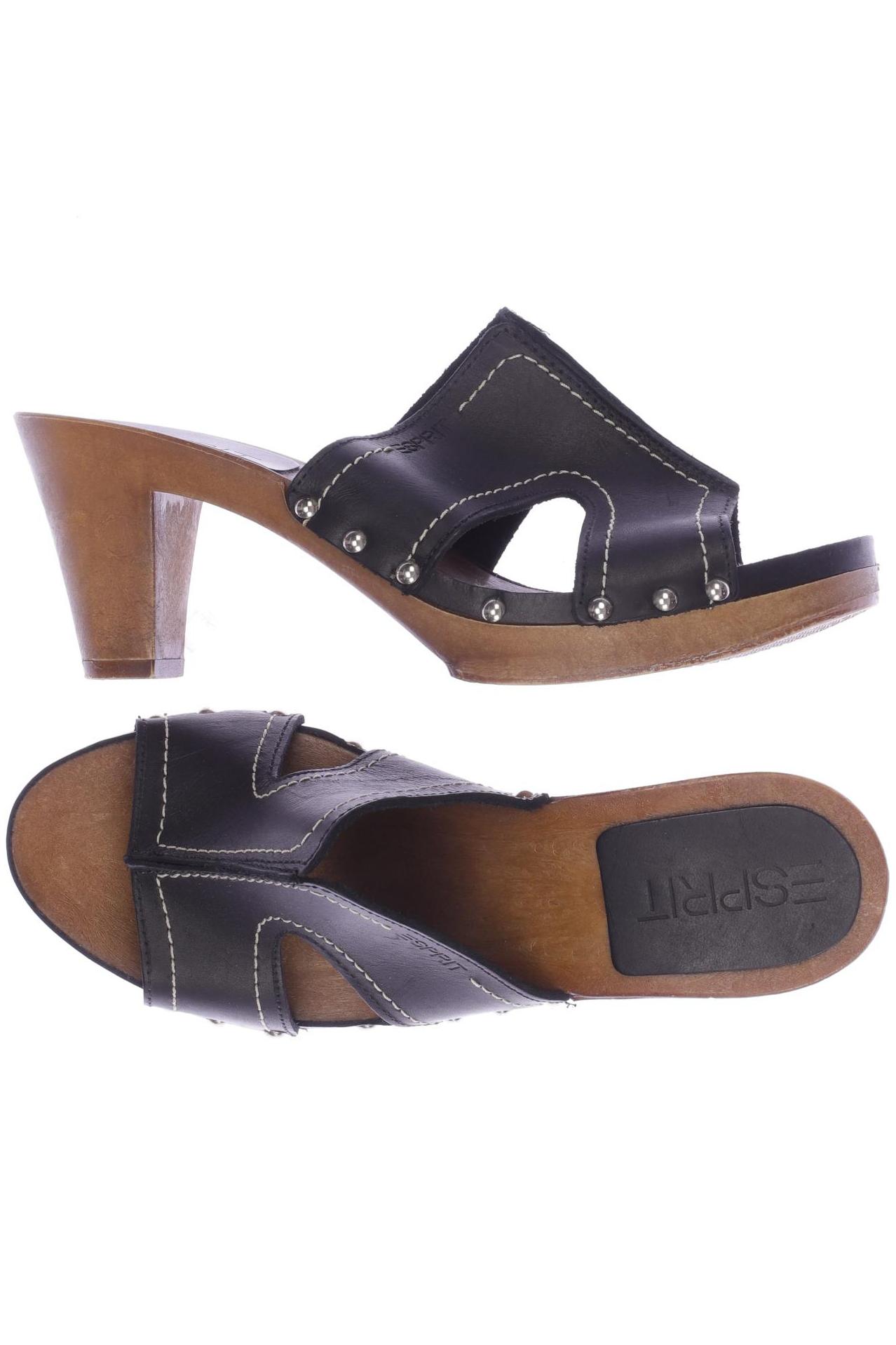 

Esprit Damen Sandale, schwarz, Gr. 38