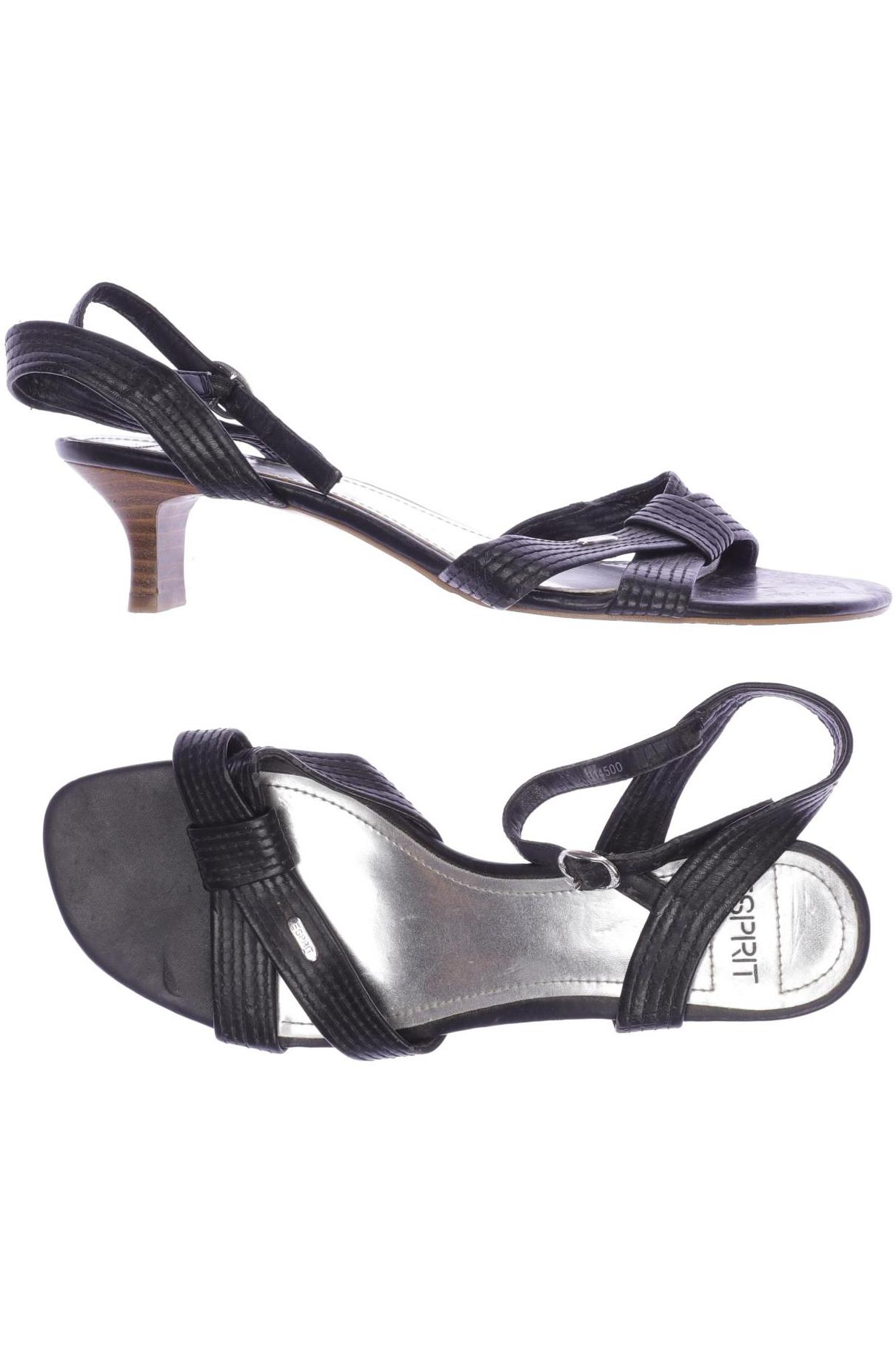 

Esprit Damen Sandale, schwarz, Gr. 39