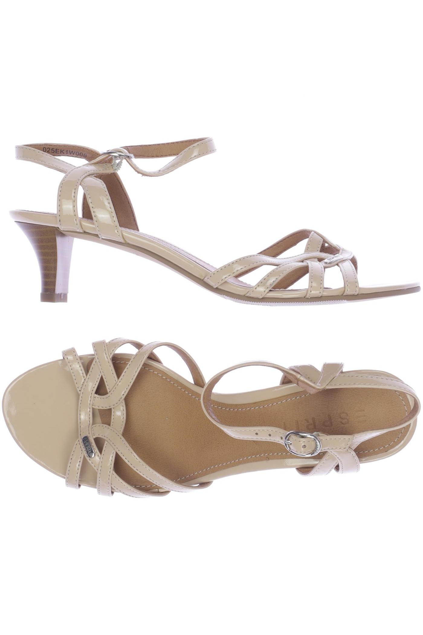 

Esprit Damen Sandale, beige, Gr. 37