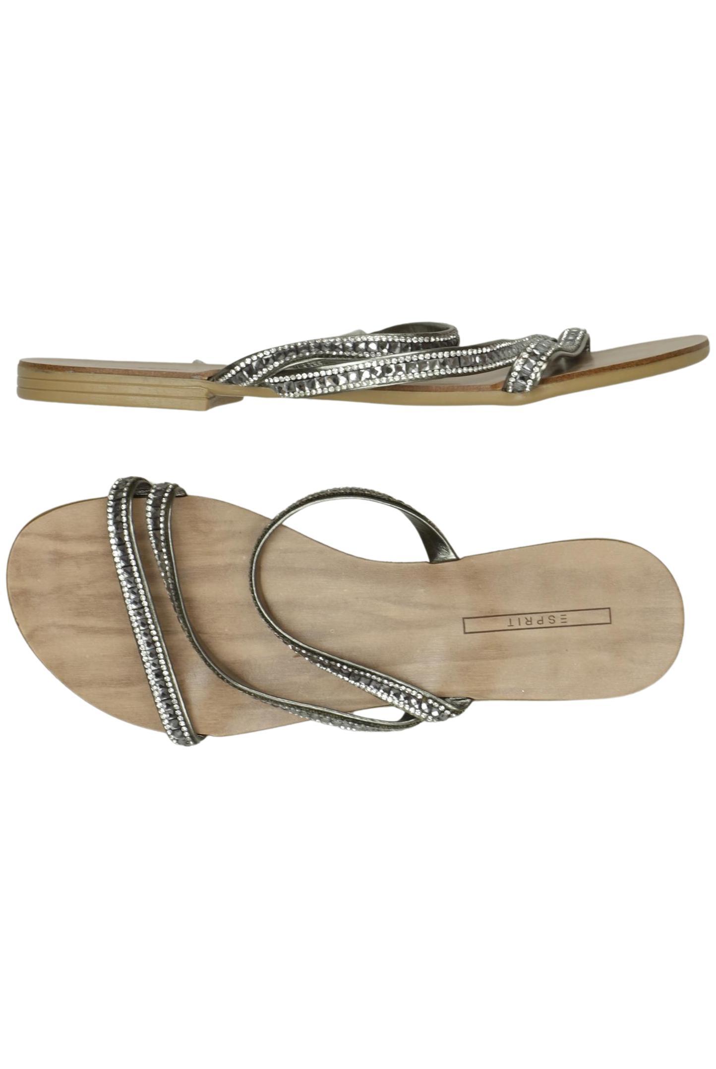

Esprit Damen Sandale, silber, Gr. 38