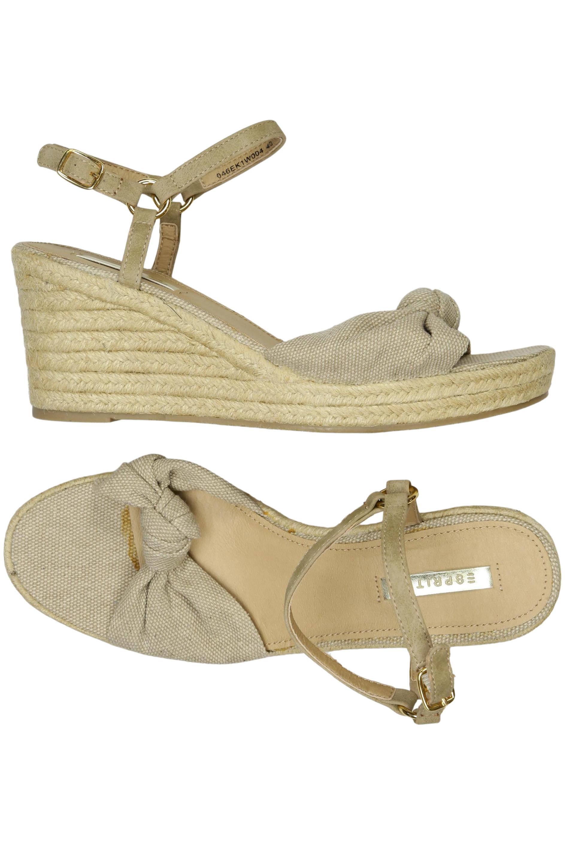 

Esprit Damen Sandale, beige, Gr. 40