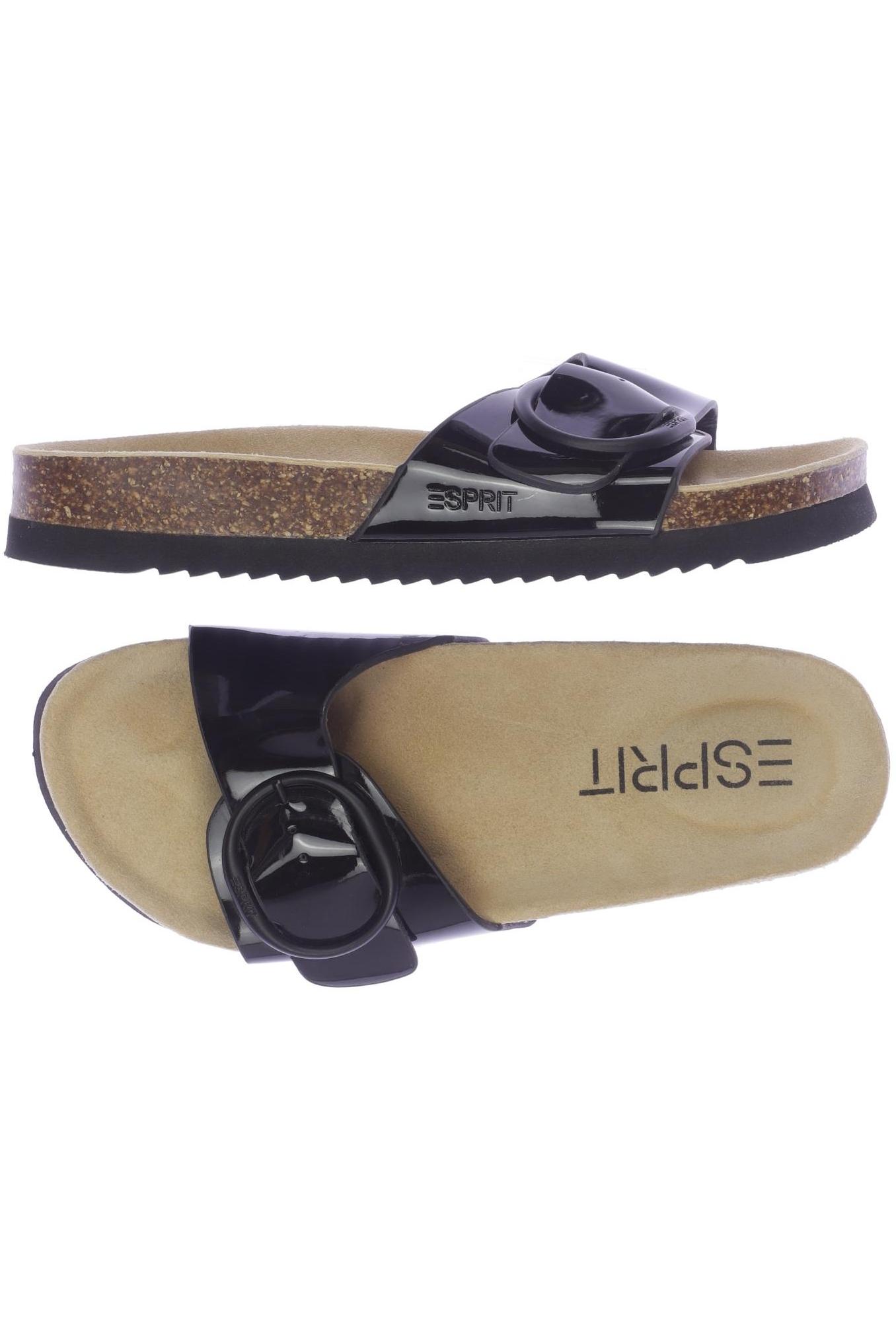 

Esprit Damen Sandale, schwarz, Gr. 38