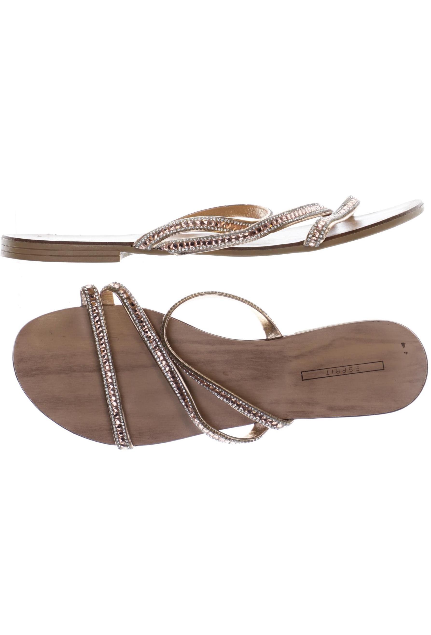 

Esprit Damen Sandale, beige, Gr. 41