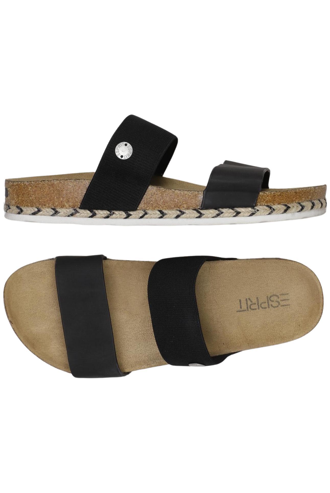 

Esprit Damen Sandale, schwarz, Gr. 40