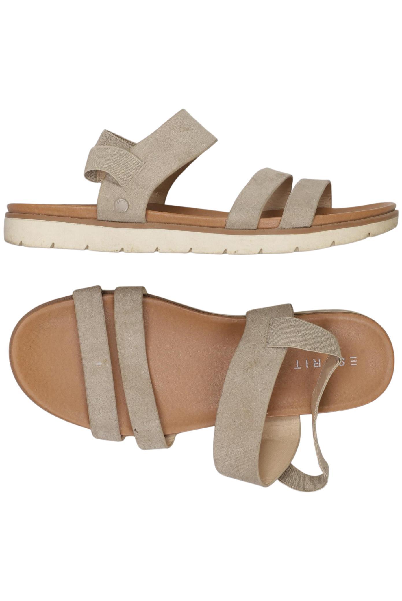 

Esprit Damen Sandale, beige, Gr. 42