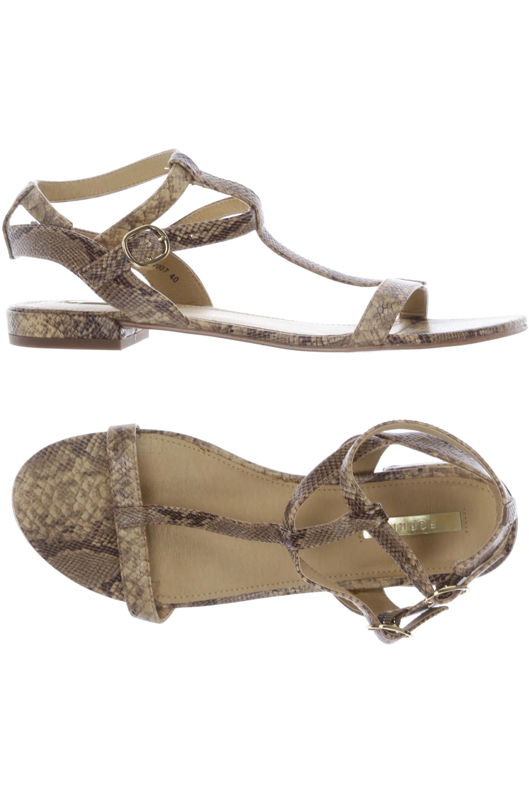 

Esprit Damen Sandale, beige, Gr. 40