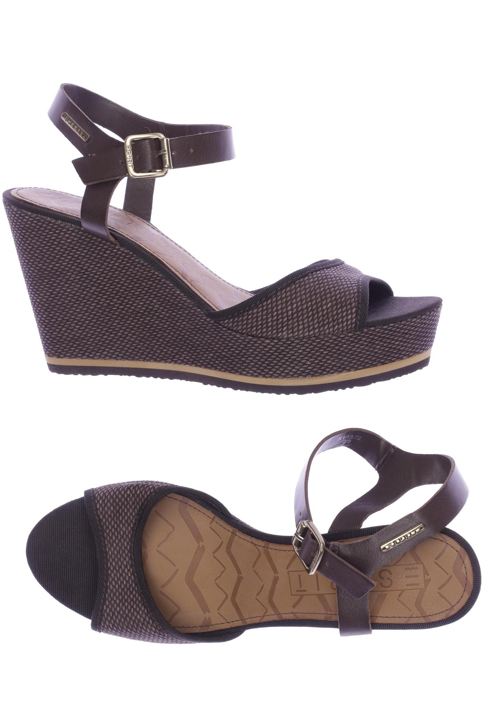 

Esprit Damen Sandale, braun, Gr. 39