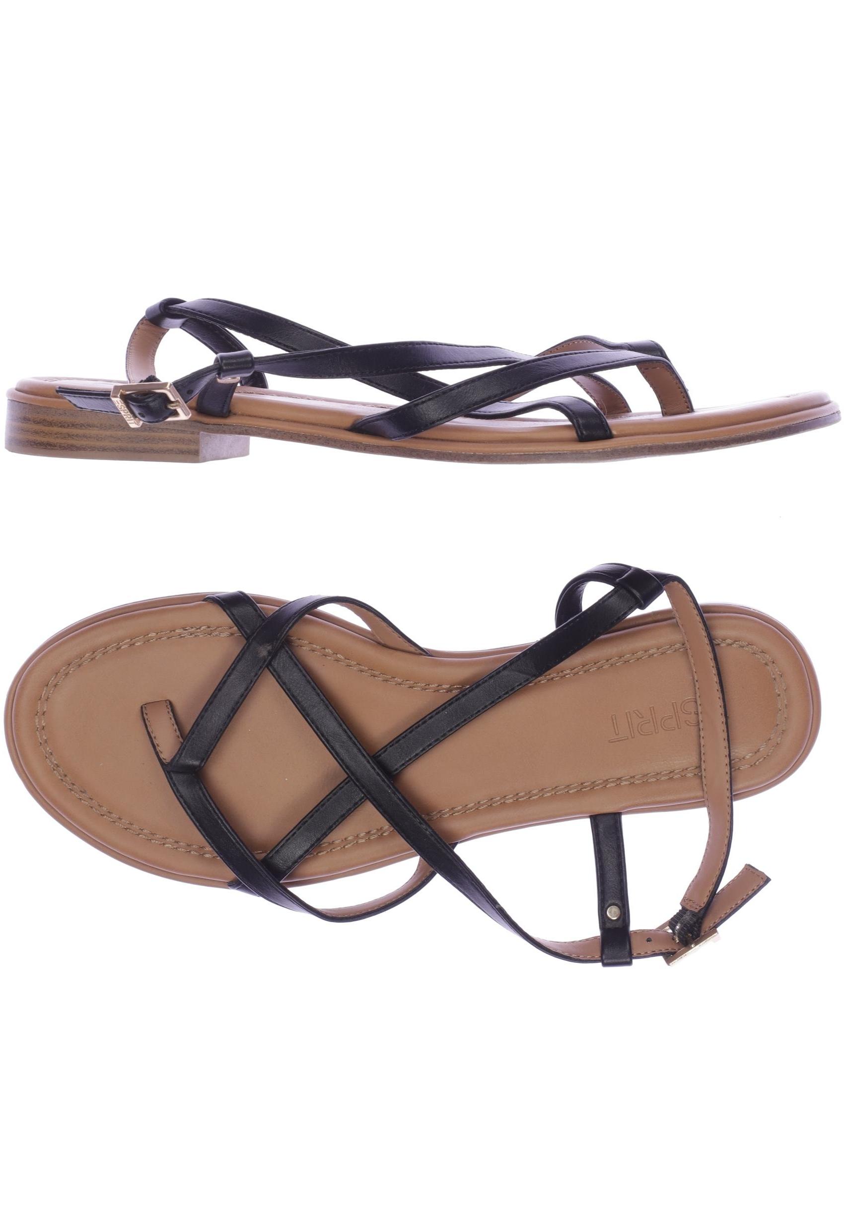 

Esprit Damen Sandale, schwarz, Gr. 41