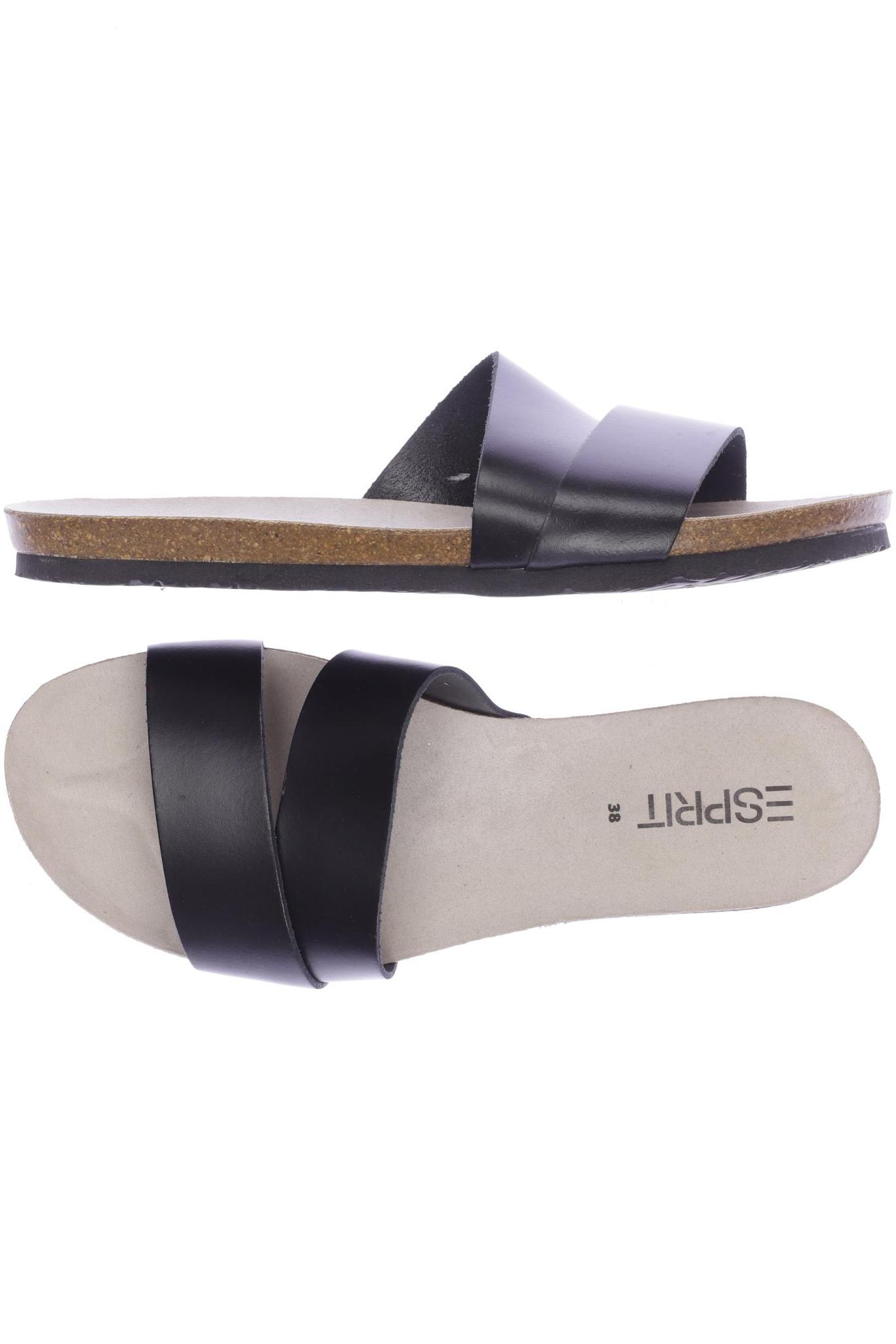 

Esprit Damen Sandale, schwarz, Gr. 38
