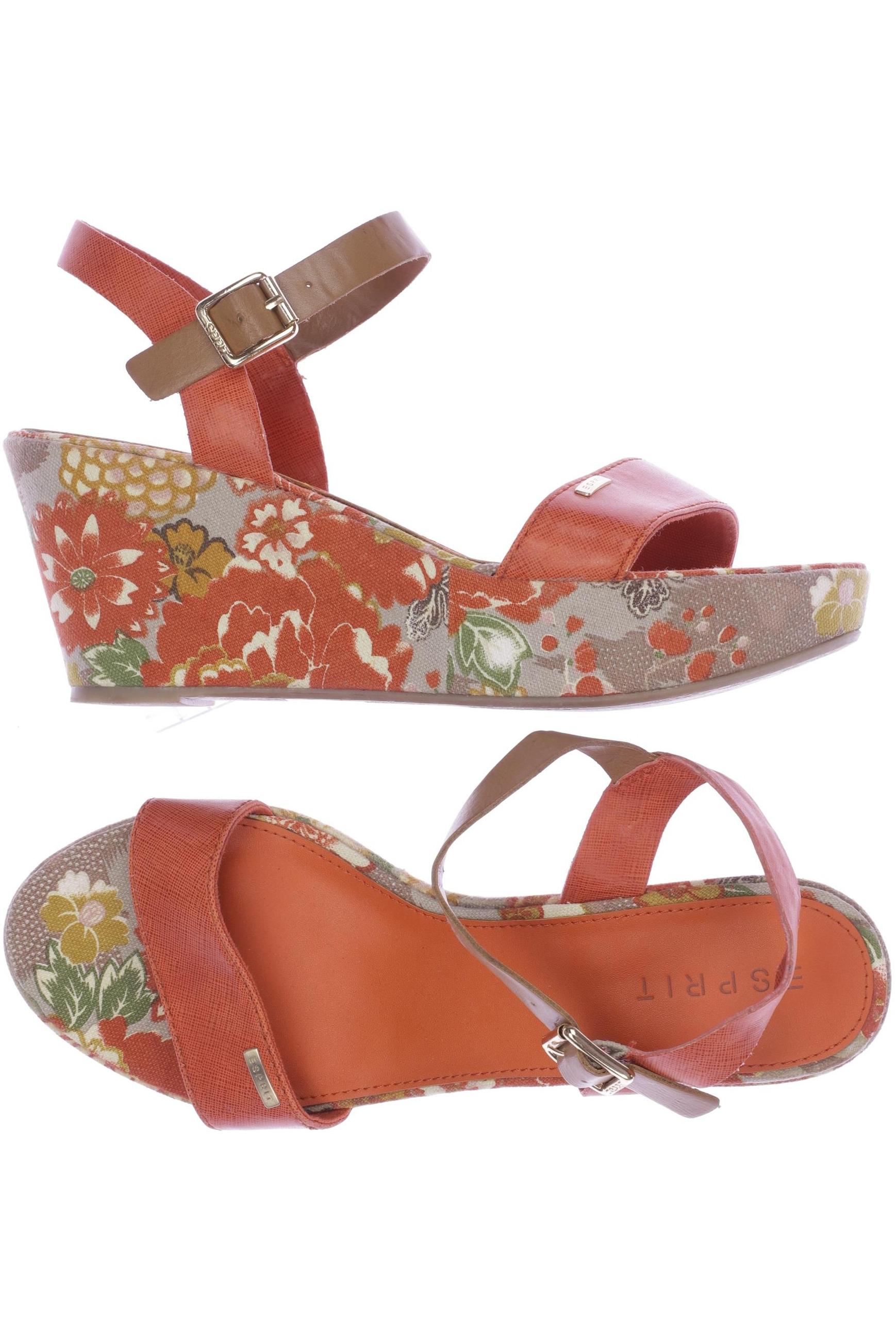 

Esprit Damen Sandale, orange, Gr. 41
