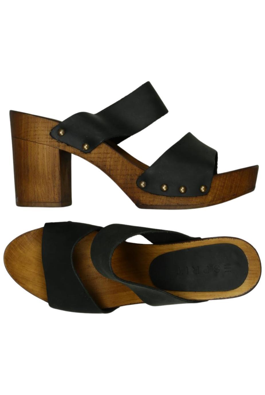 

Esprit Damen Sandale, schwarz, Gr. 37